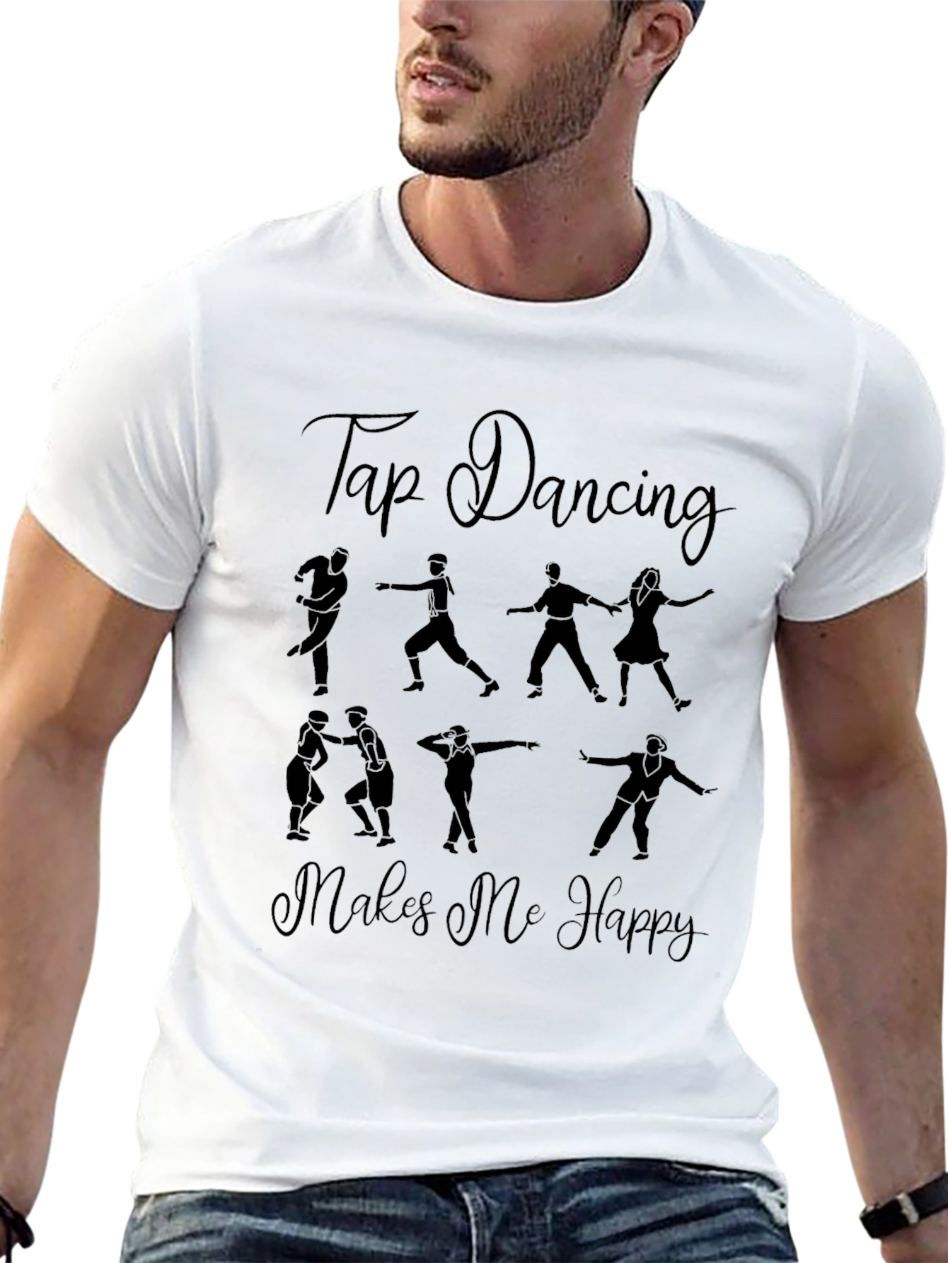 Tap Dancing Makes Me Happy Graphic Tee