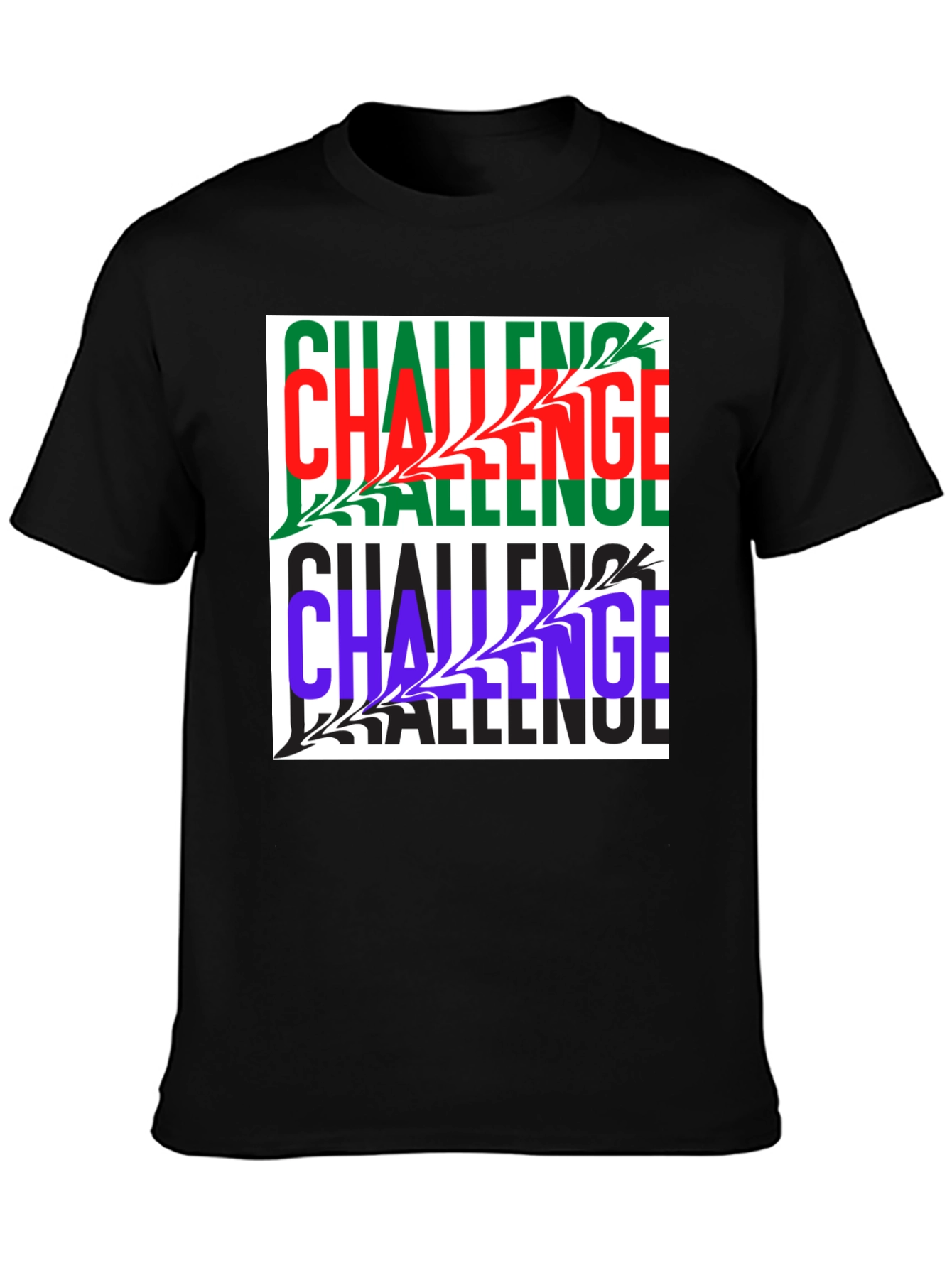 Challenge Graphic T-Shirt - Bold & Unique Design