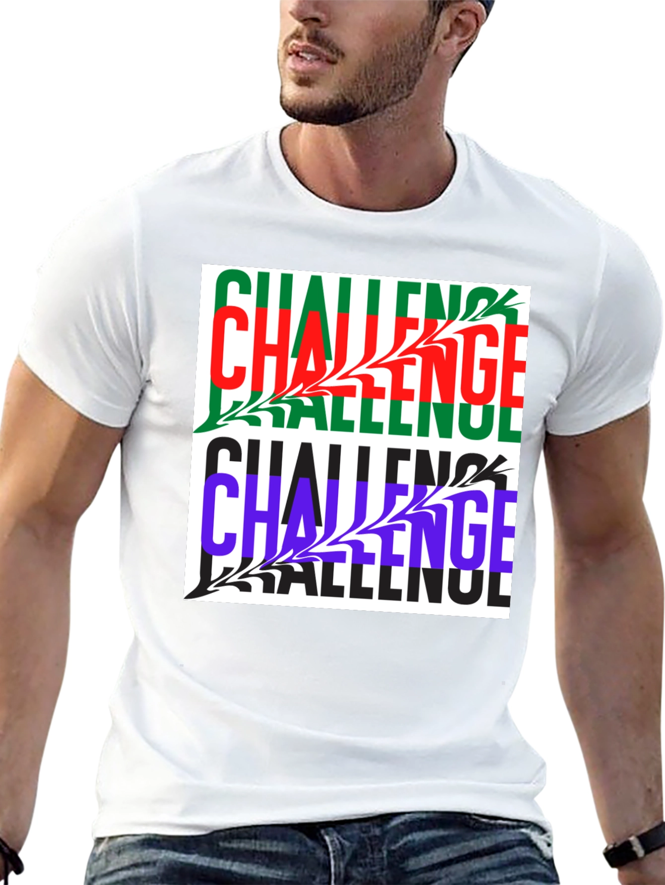 Challenge Graphic T-Shirt - Bold & Unique Design
