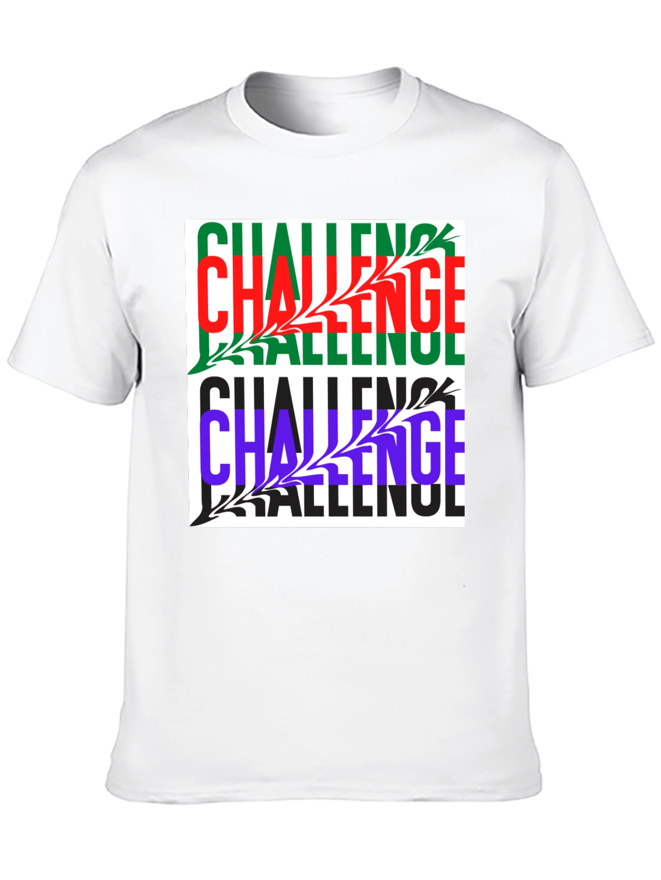 Challenge Graphic T-Shirt - Bold & Unique Design