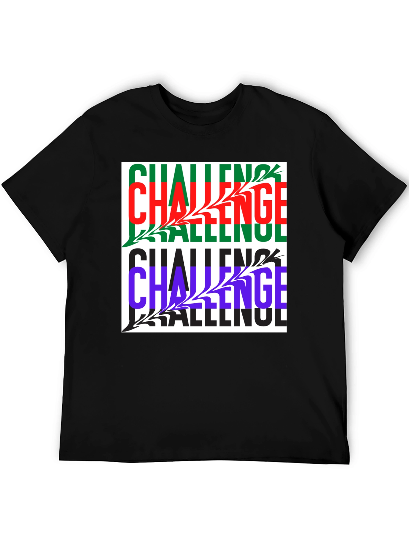Challenge Graphic T-Shirt - Bold & Unique Design