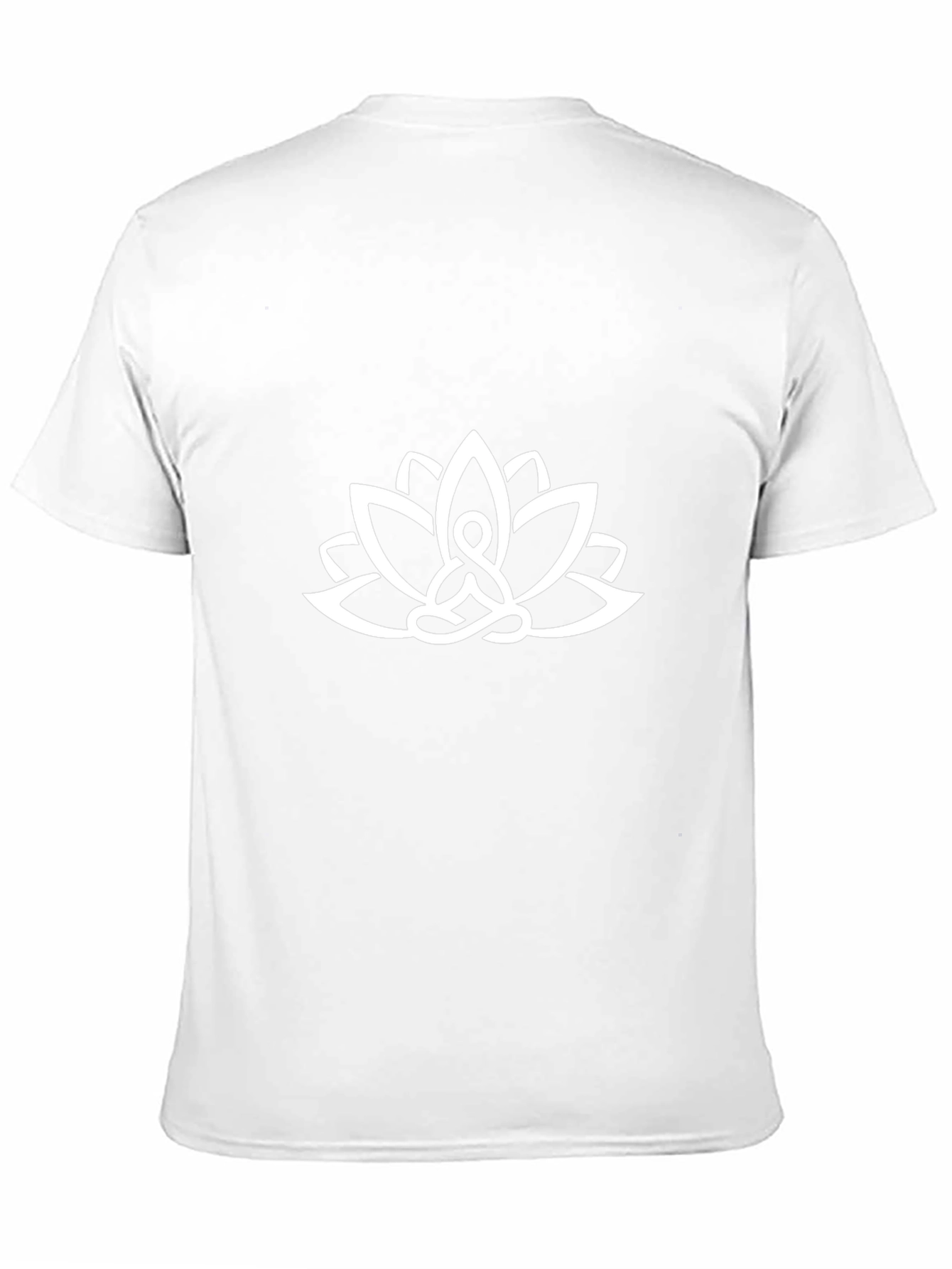 Lotus Meditation Graphic Tee - Black