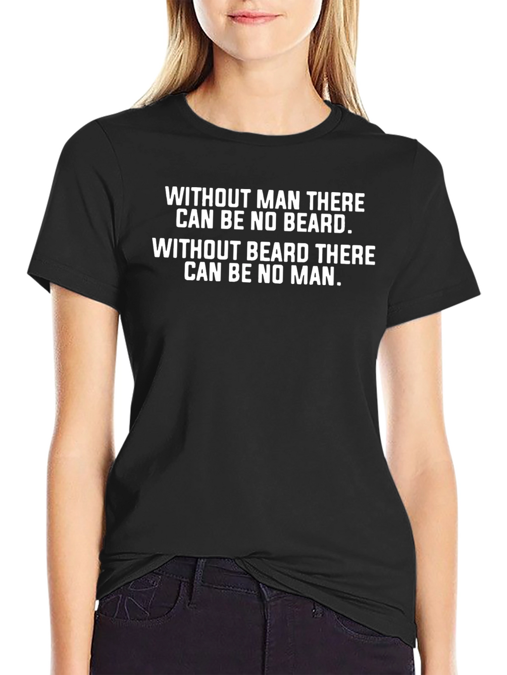 Beard Man T-Shirt Funny Graphic Tee