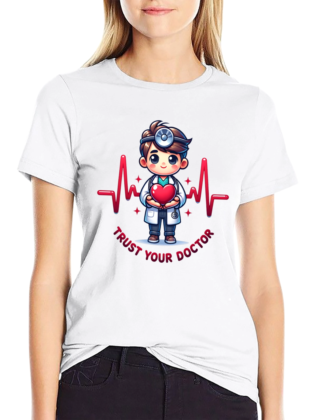Trust Your Doctor Cartoon T-Shirt