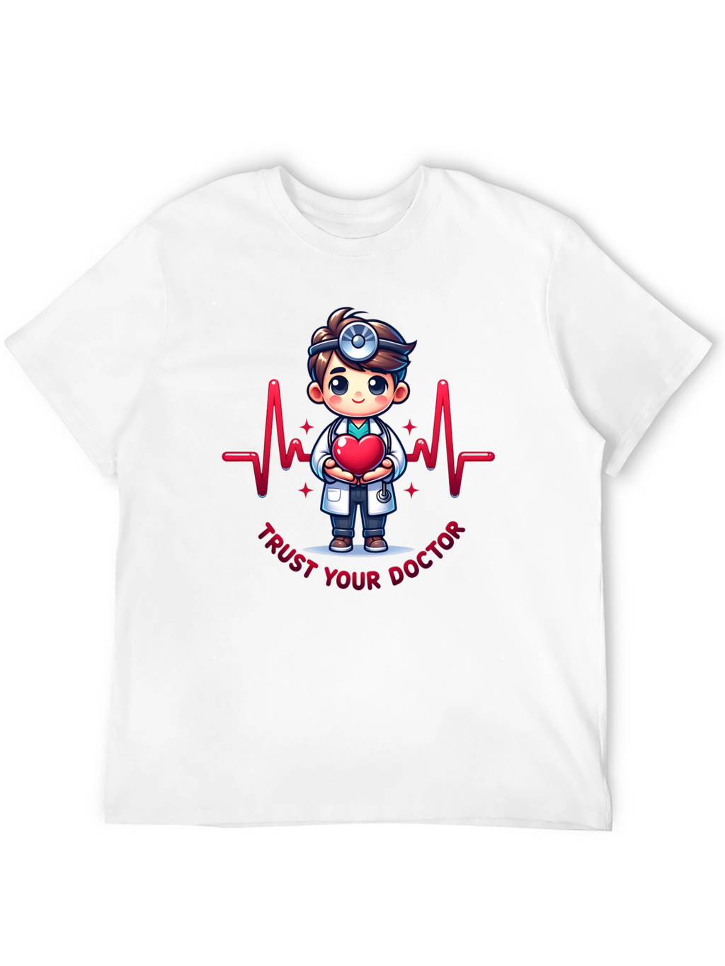 Trust Your Doctor Cartoon T-Shirt
