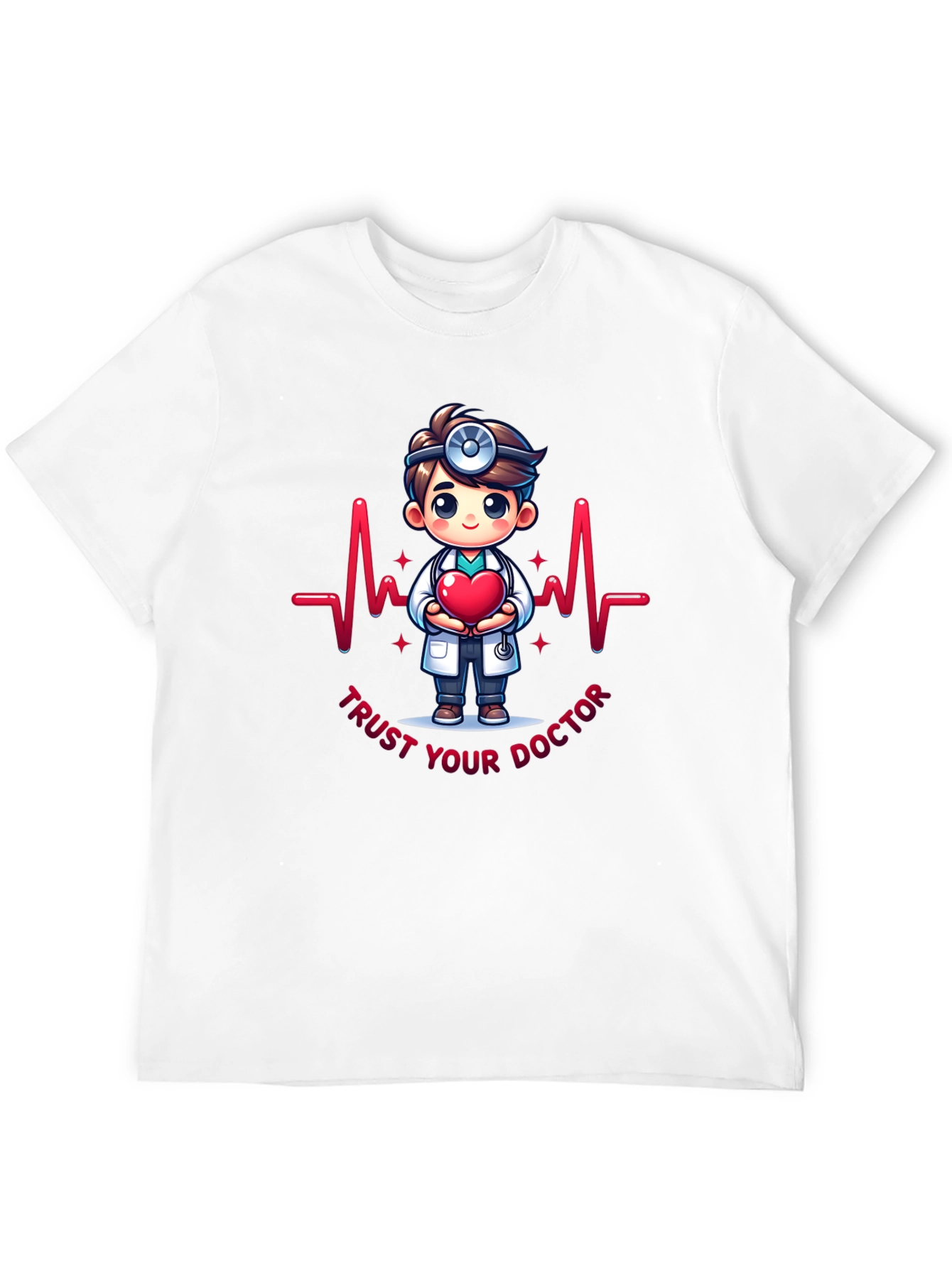 Trust Your Doctor Cartoon T-Shirt