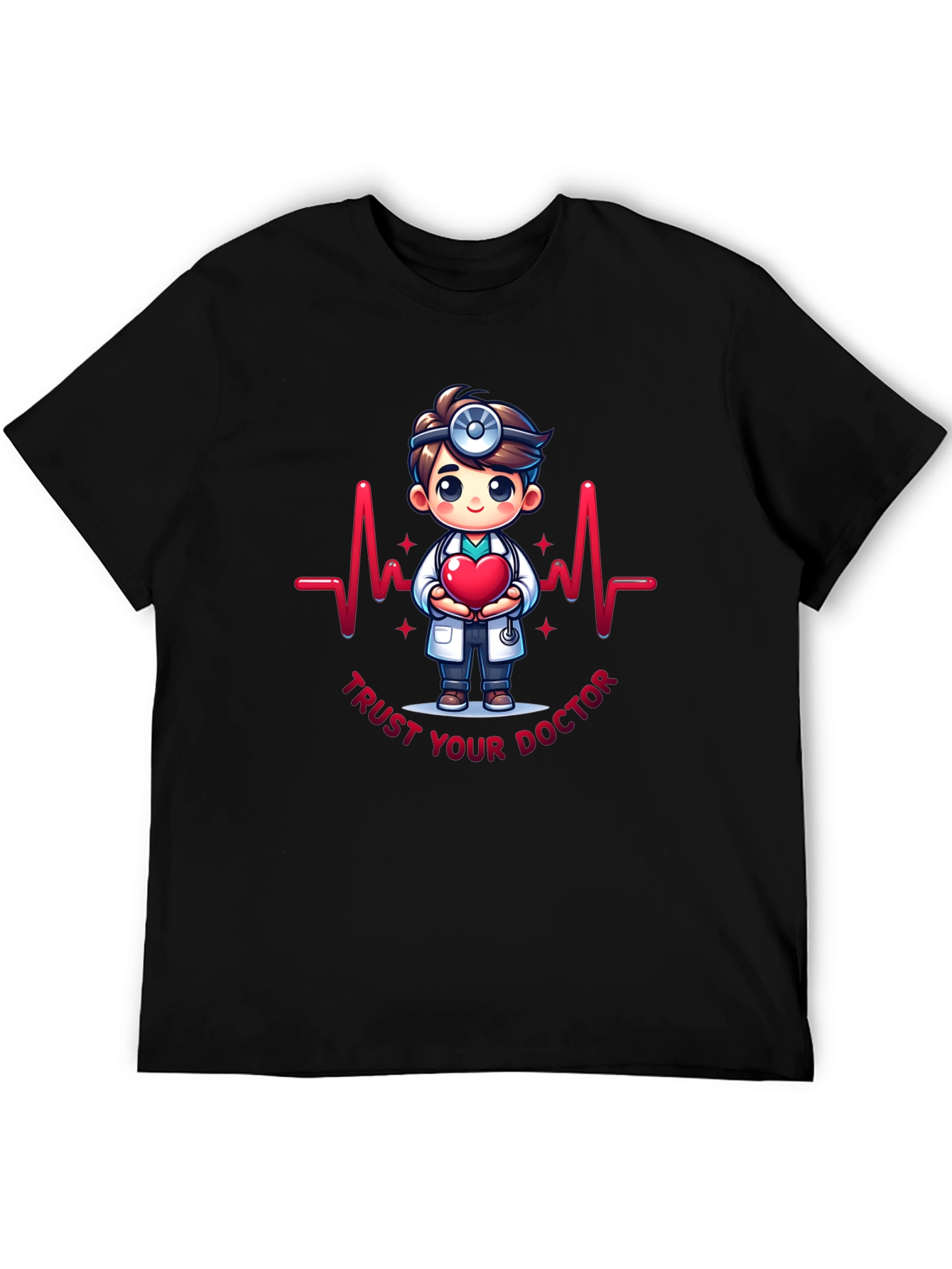 Trust Your Doctor Cartoon T-Shirt