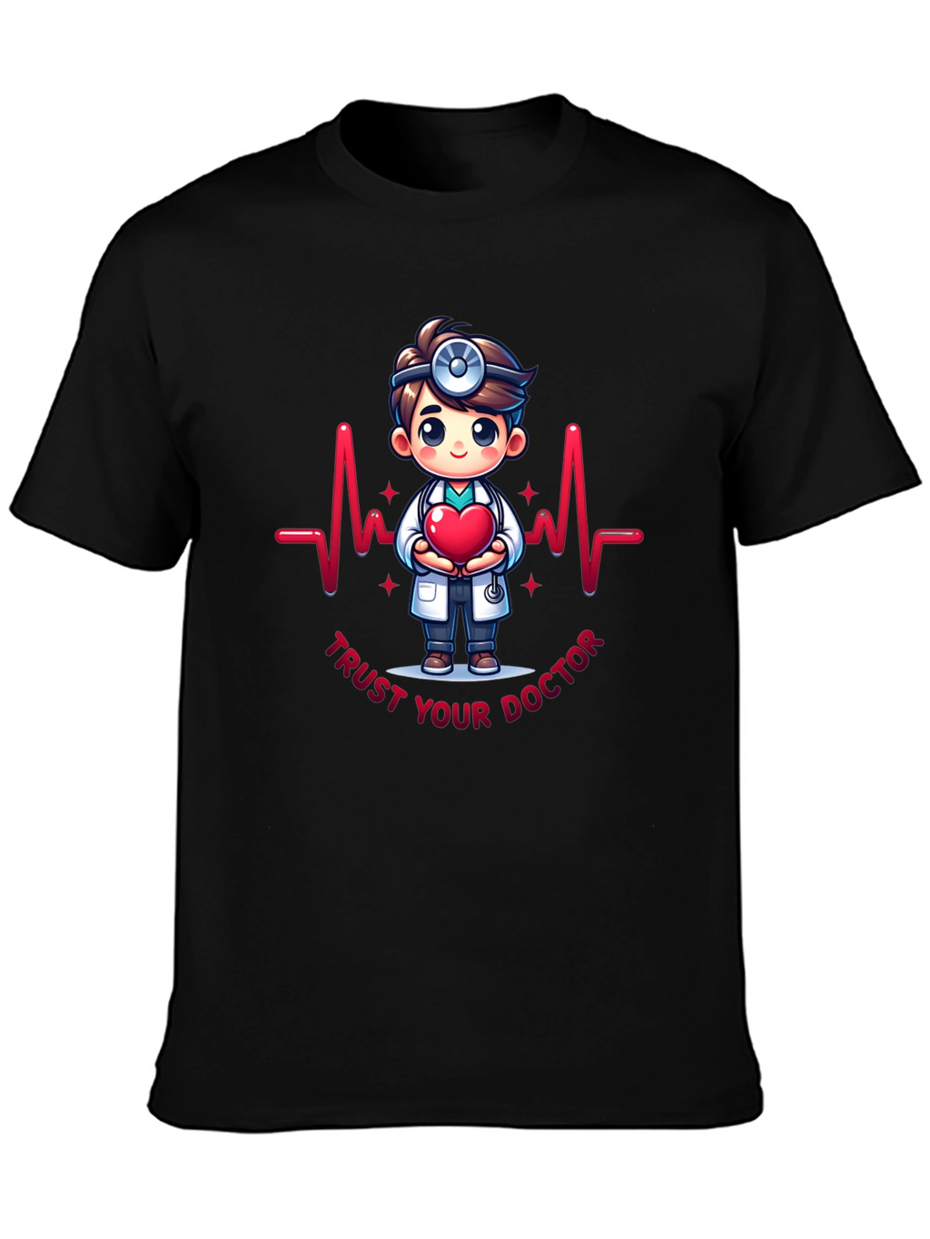 Trust Your Doctor Cartoon T-Shirt