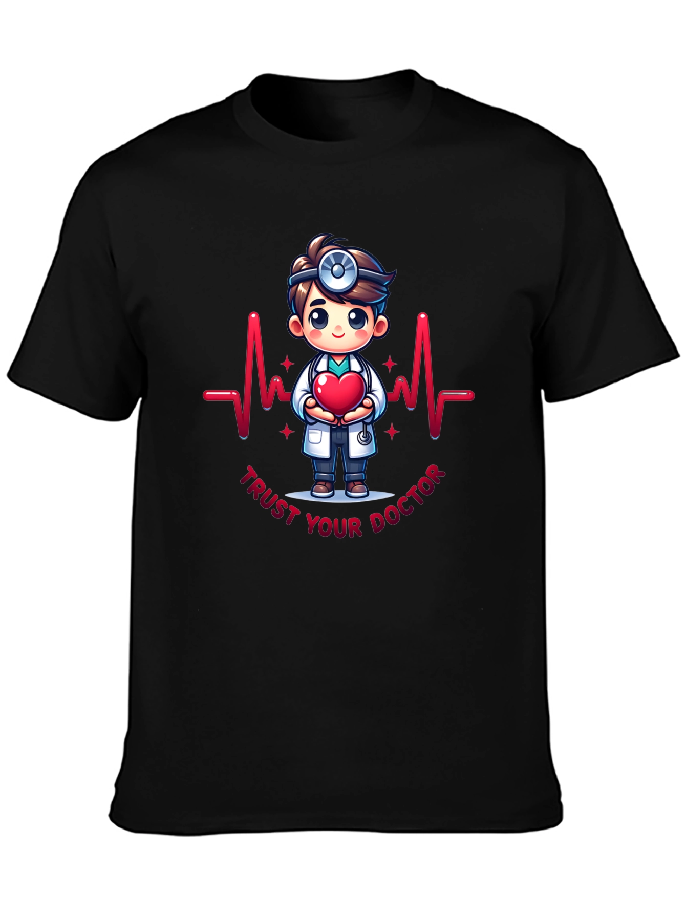 Trust Your Doctor Cartoon T-Shirt
