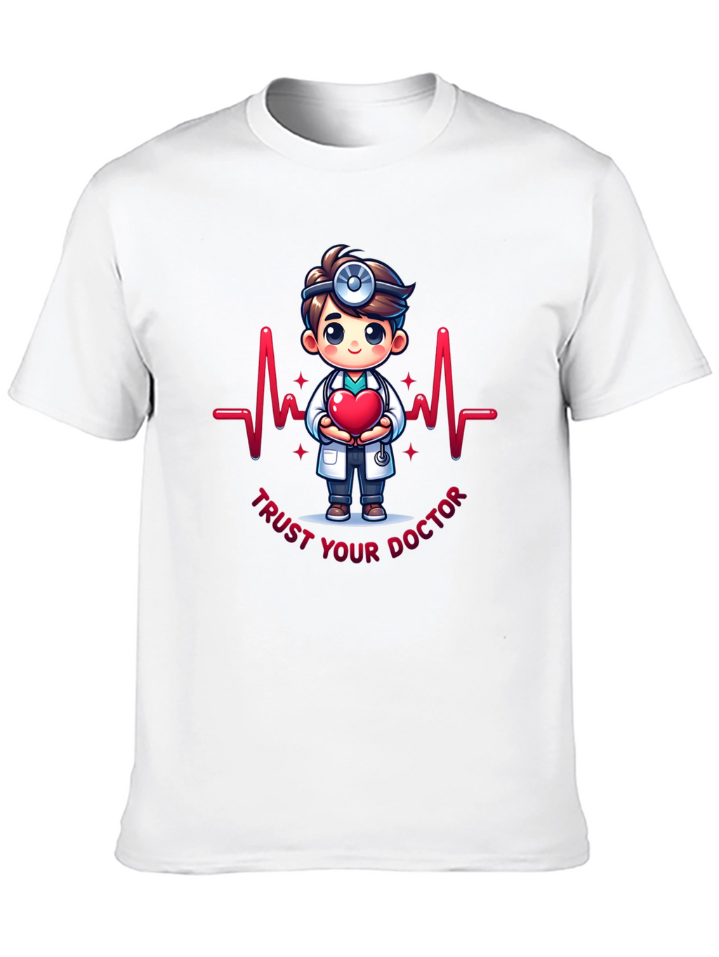 Trust Your Doctor Cartoon T-Shirt
