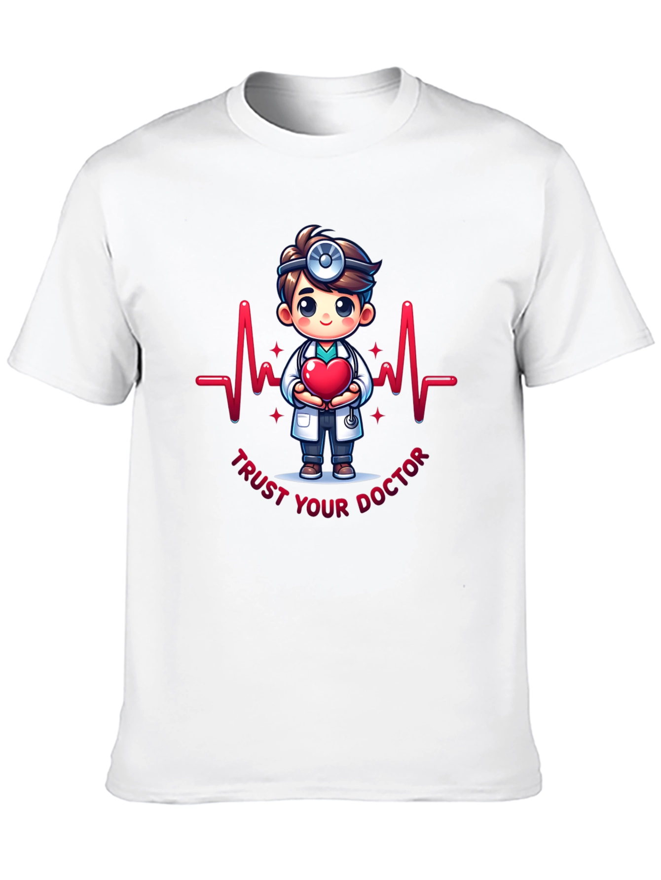 Trust Your Doctor Cartoon T-Shirt