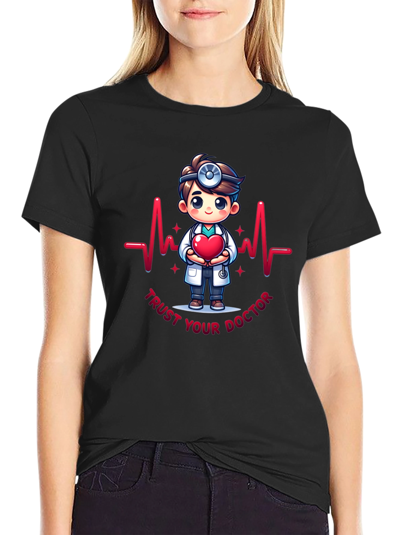 Trust Your Doctor Cartoon T-Shirt