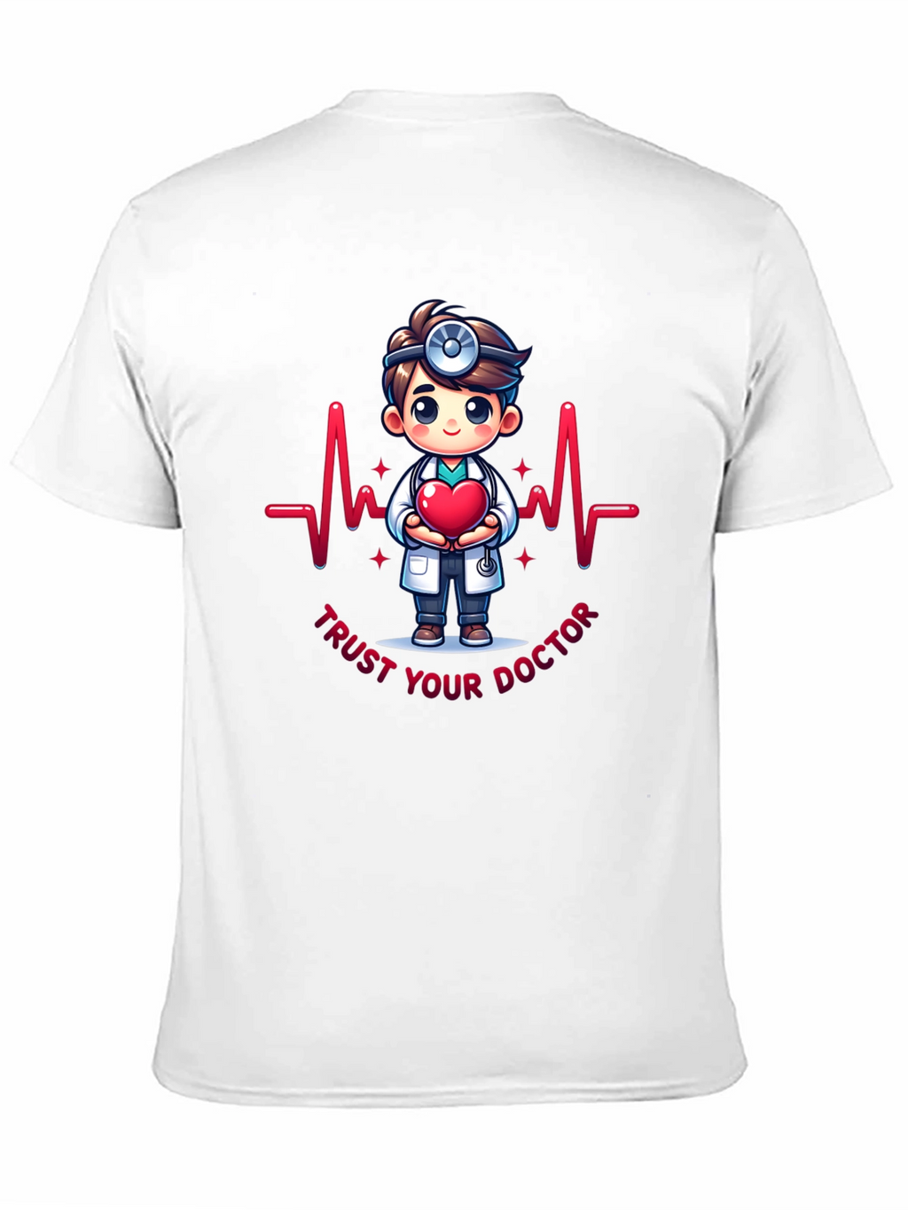 Trust Your Doctor Cartoon T-Shirt