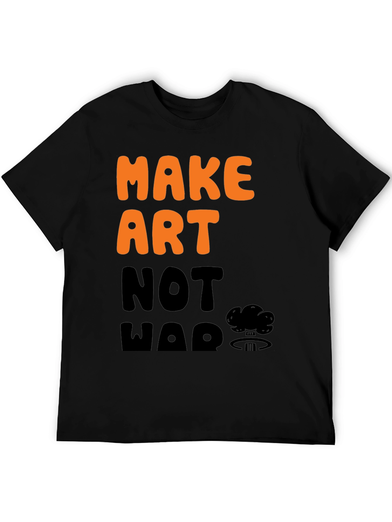 Make Art Not War Graphic T-Shirt