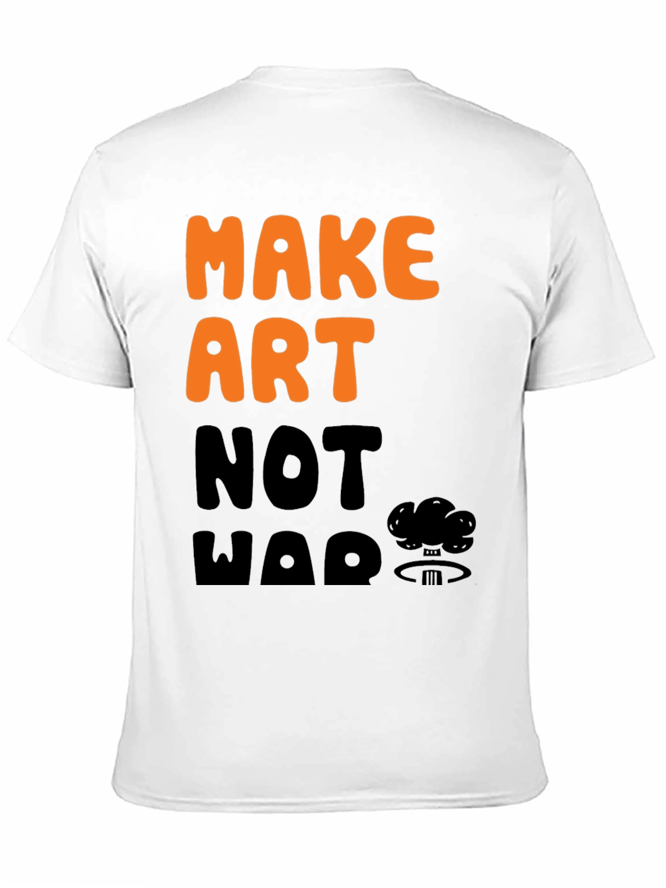 Make Art Not War Graphic T-Shirt