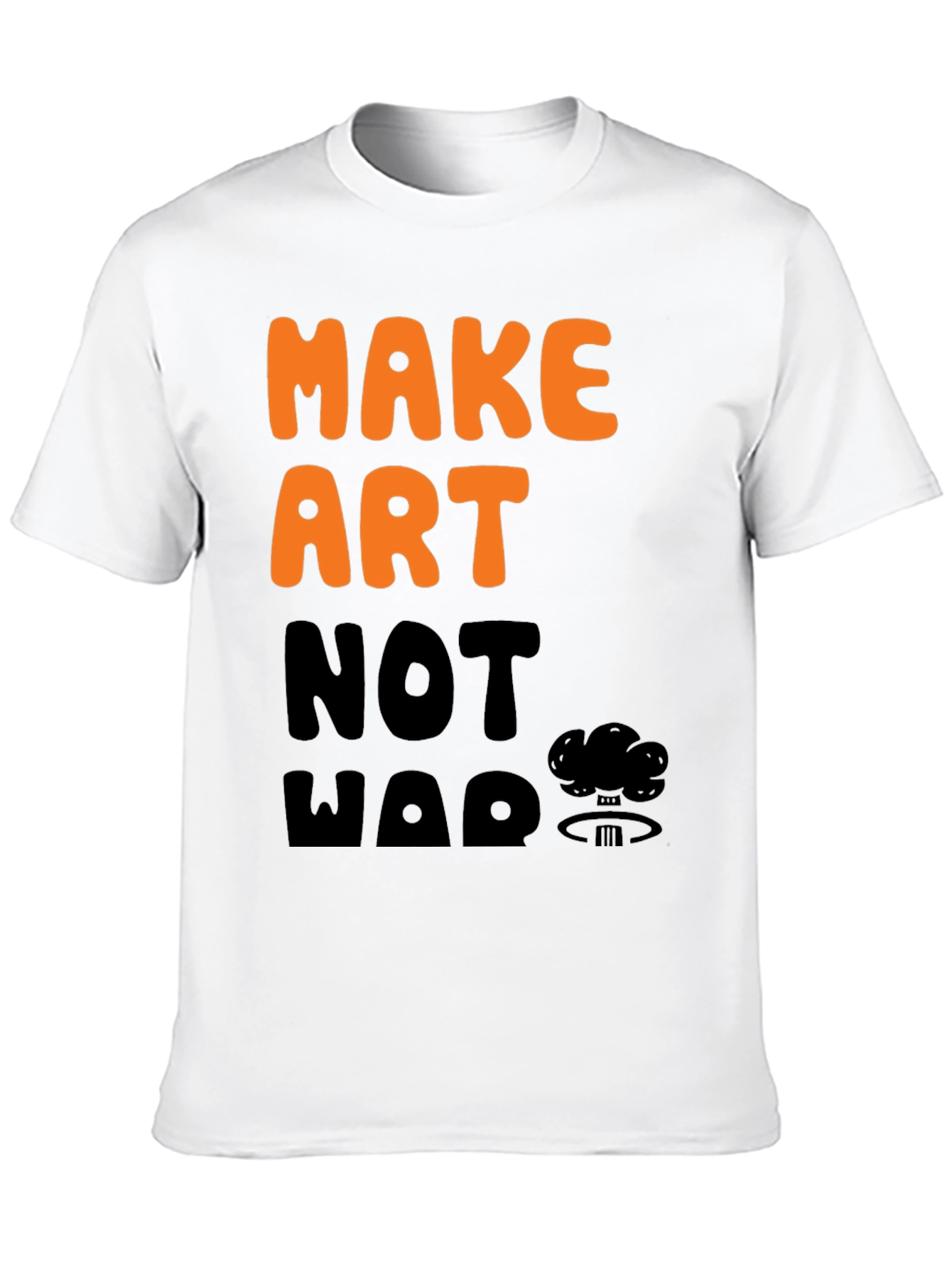 Make Art Not War Graphic T-Shirt
