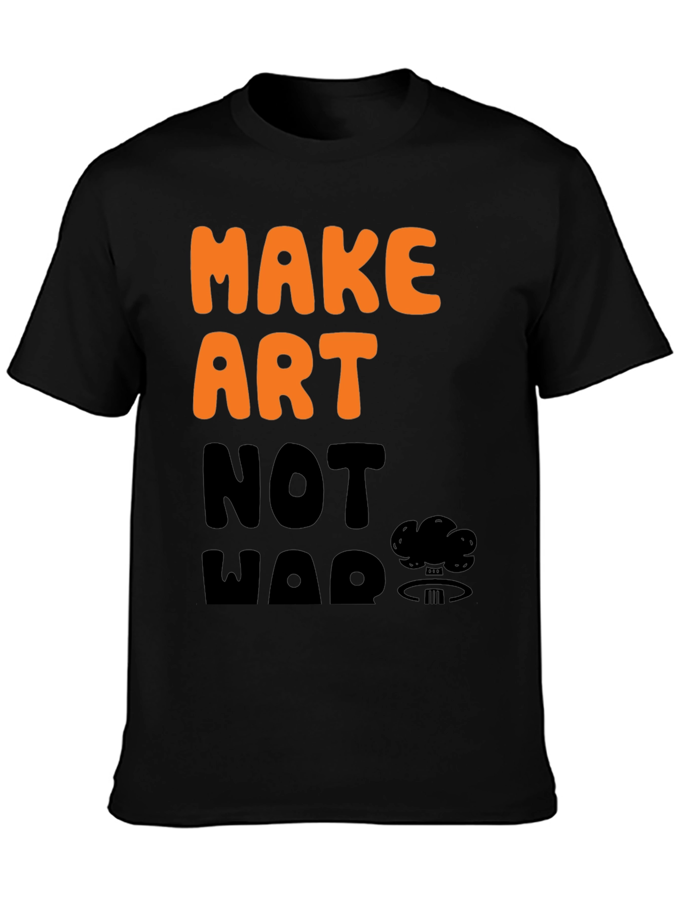 Make Art Not War Graphic T-Shirt