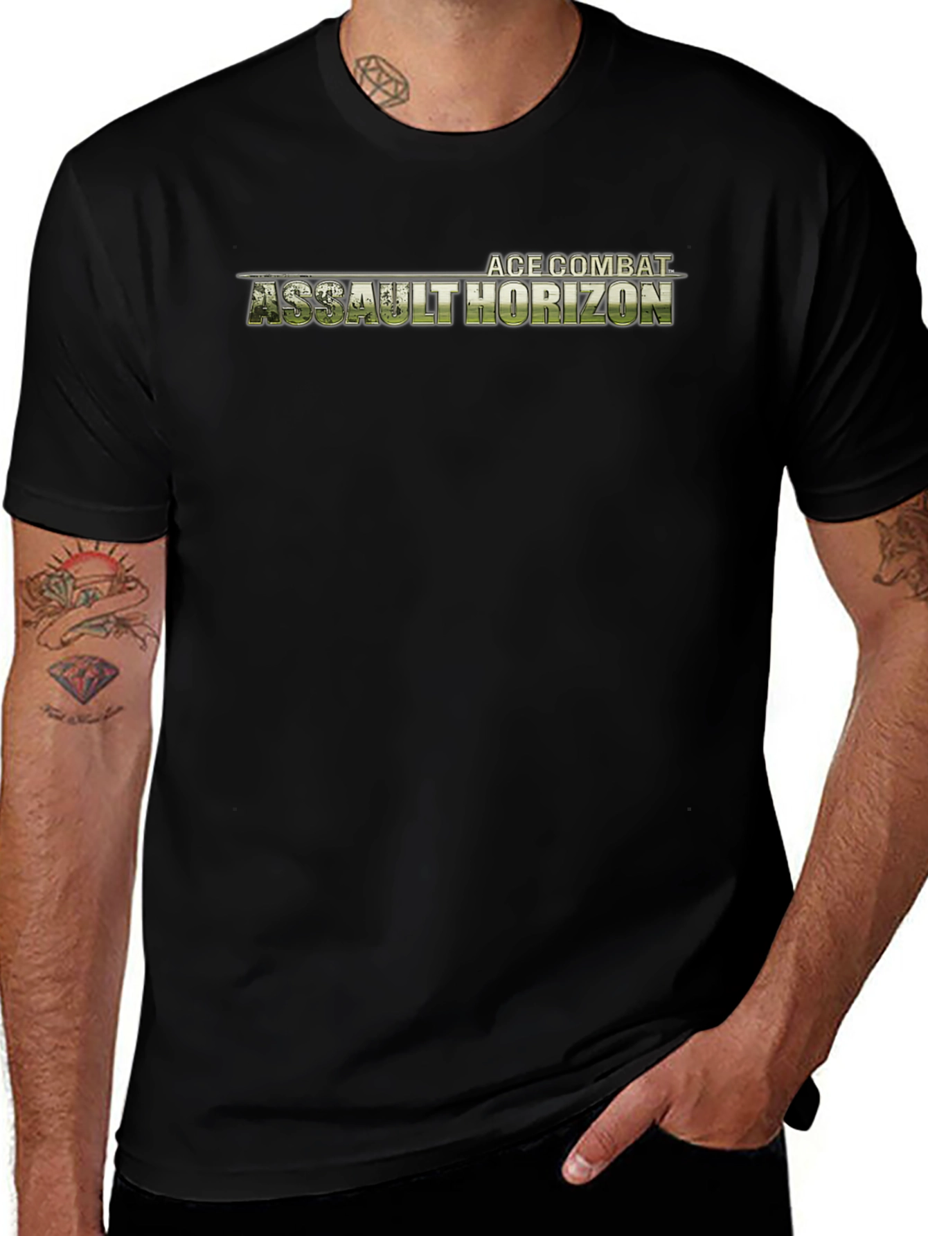 Ace Combat Assault Horizon Black T-Shirt