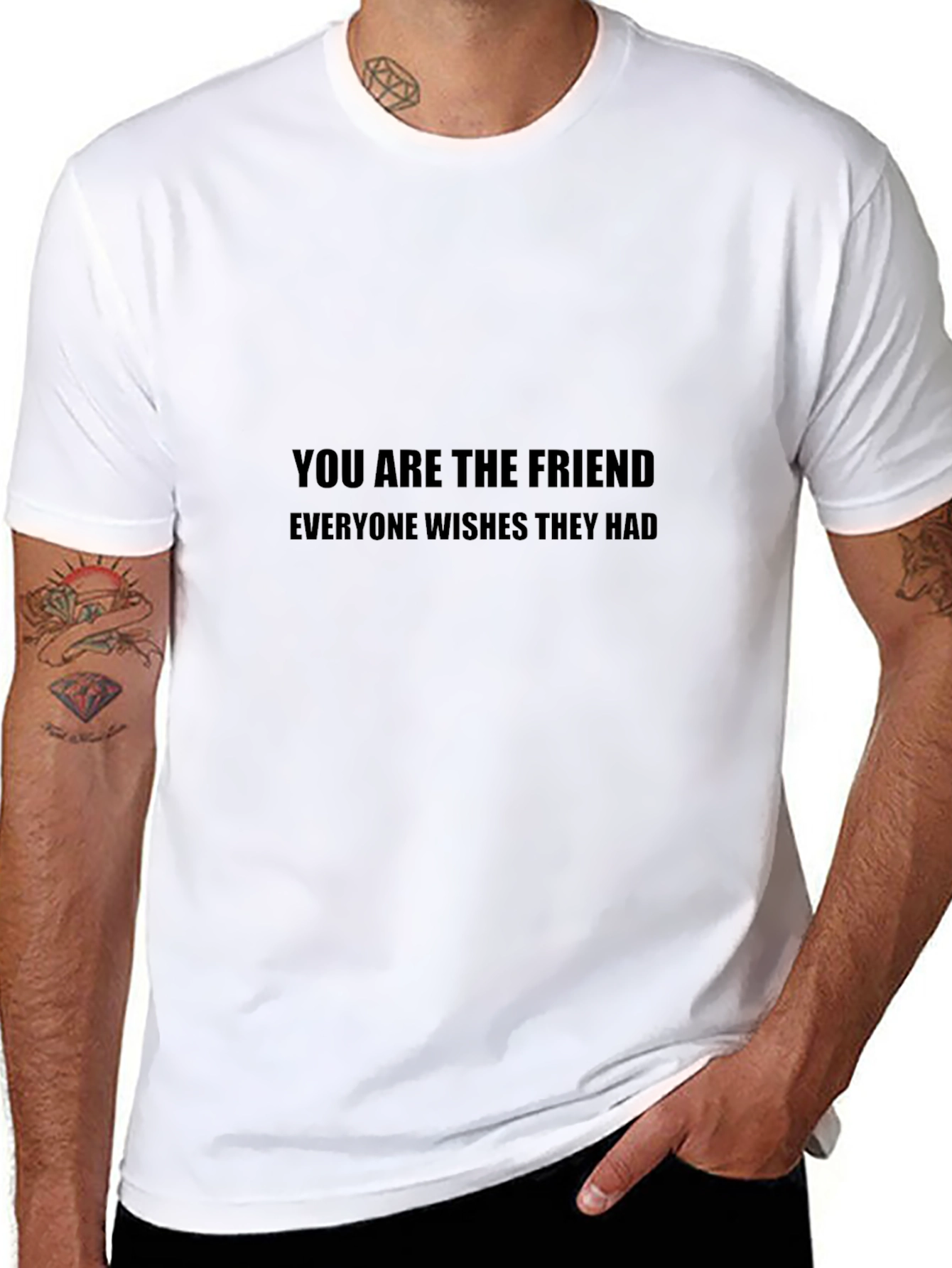 You Are The Friend Graphic Tee - Soft Cotton Blend