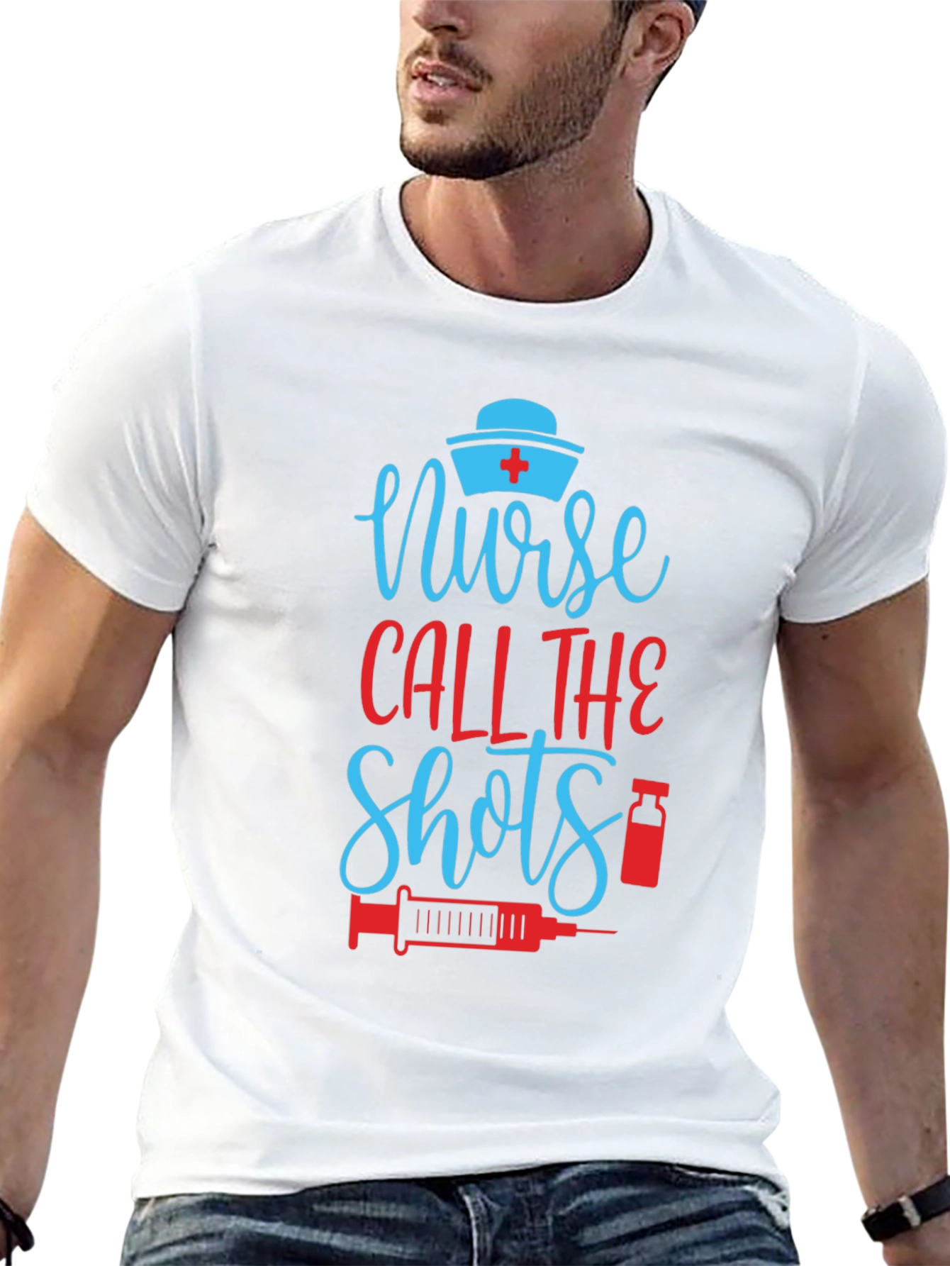 Nurse Call the Shots Graphic Tee