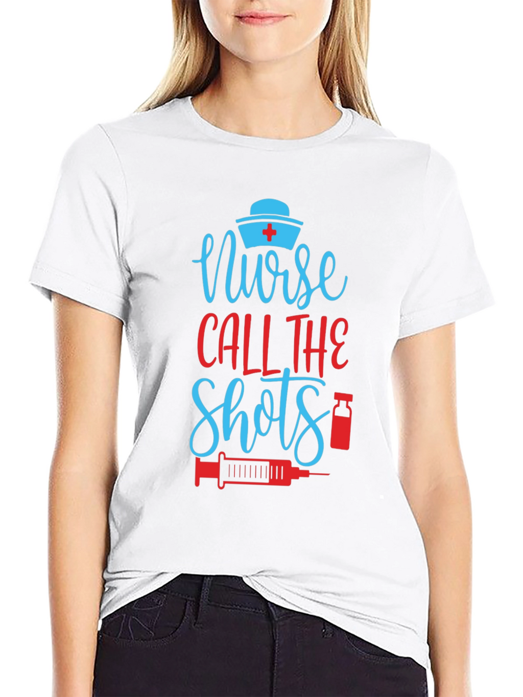 Nurse Call the Shots Graphic Tee