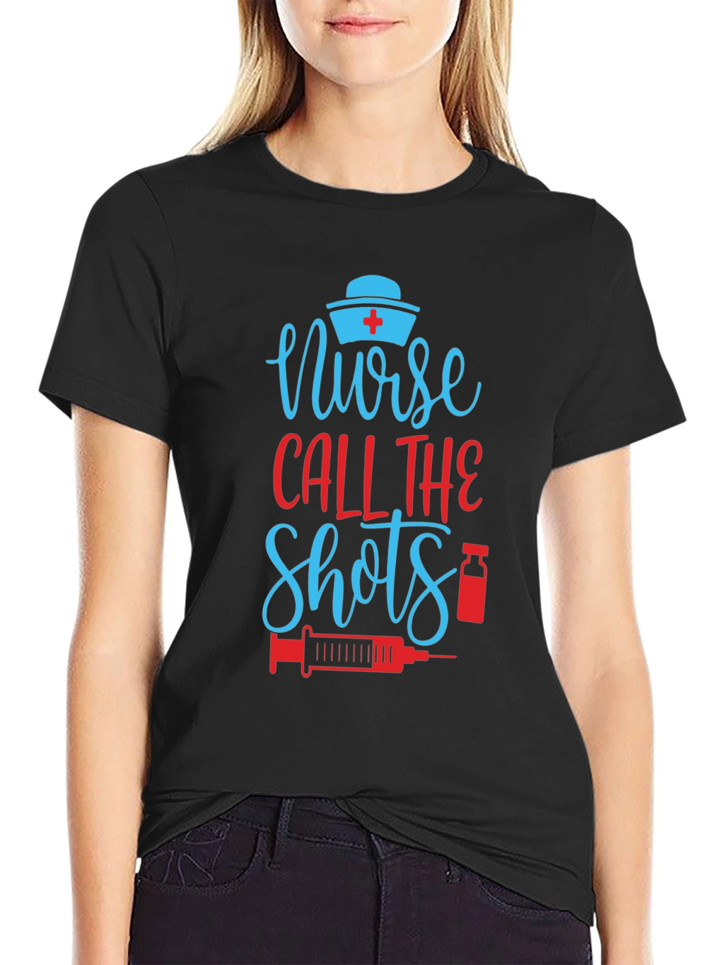 Nurse Call the Shots Graphic Tee