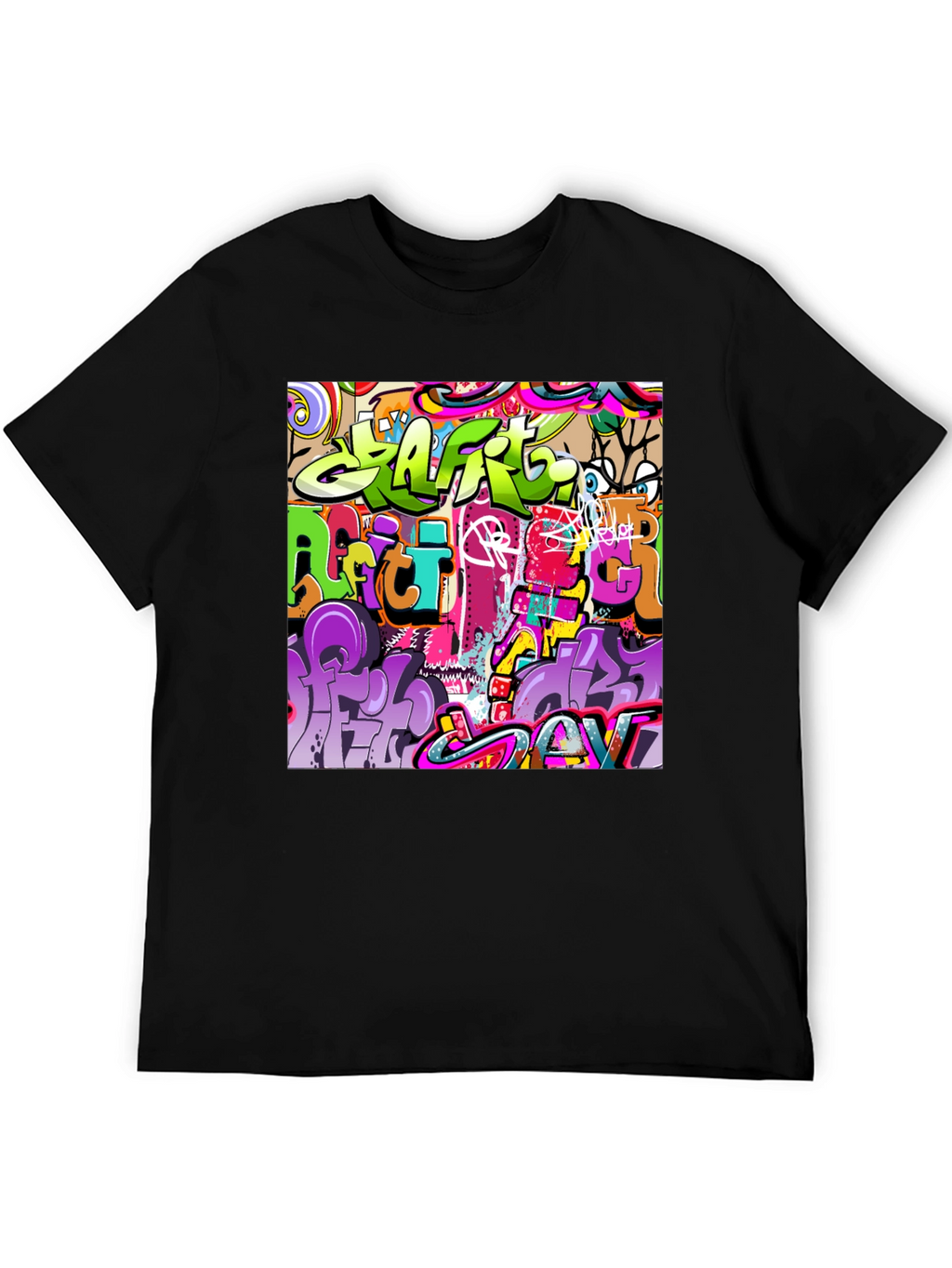 Graffiti Art T-Shirt - Urban Streetwear Style