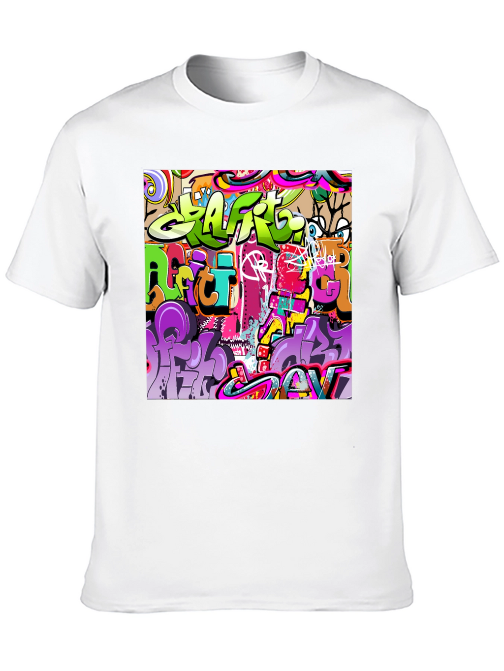 Graffiti Art T-Shirt - Urban Streetwear Style