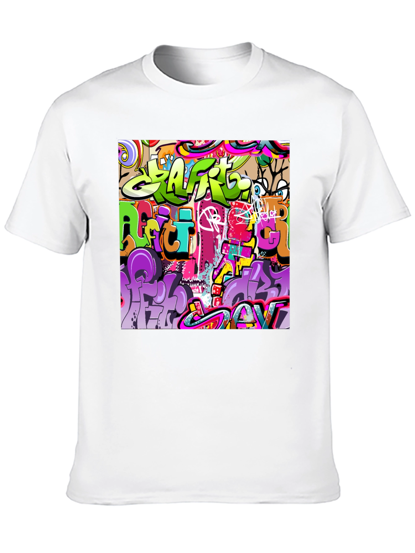 Graffiti Art T-Shirt - Urban Streetwear Style