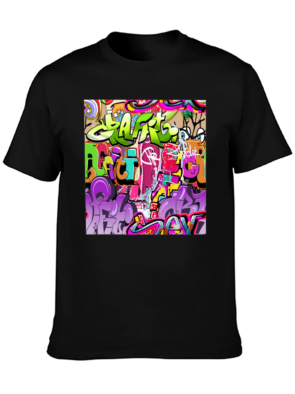 Graffiti Art T-Shirt - Urban Streetwear Style