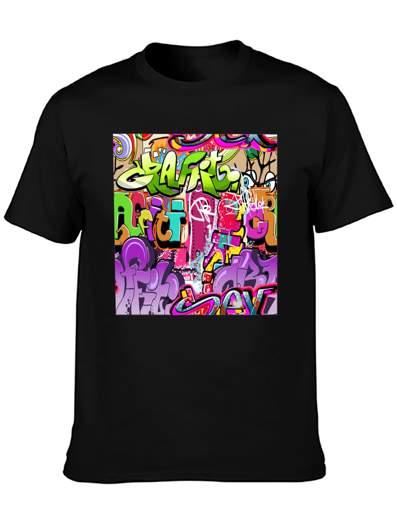 Graffiti Art T-Shirt - Urban Streetwear Style