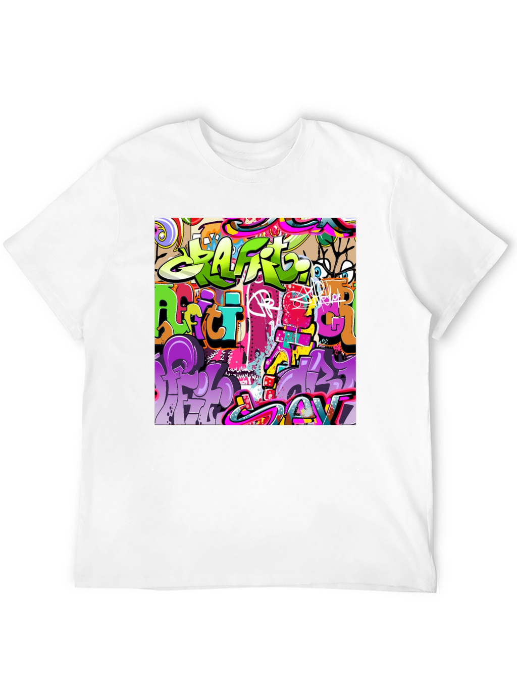 Graffiti Art T-Shirt - Urban Streetwear Style