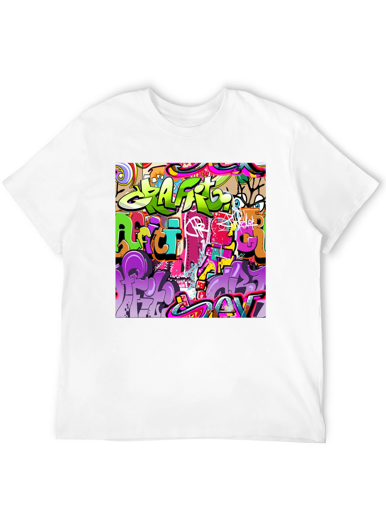 Graffiti Art T-Shirt - Urban Streetwear Style