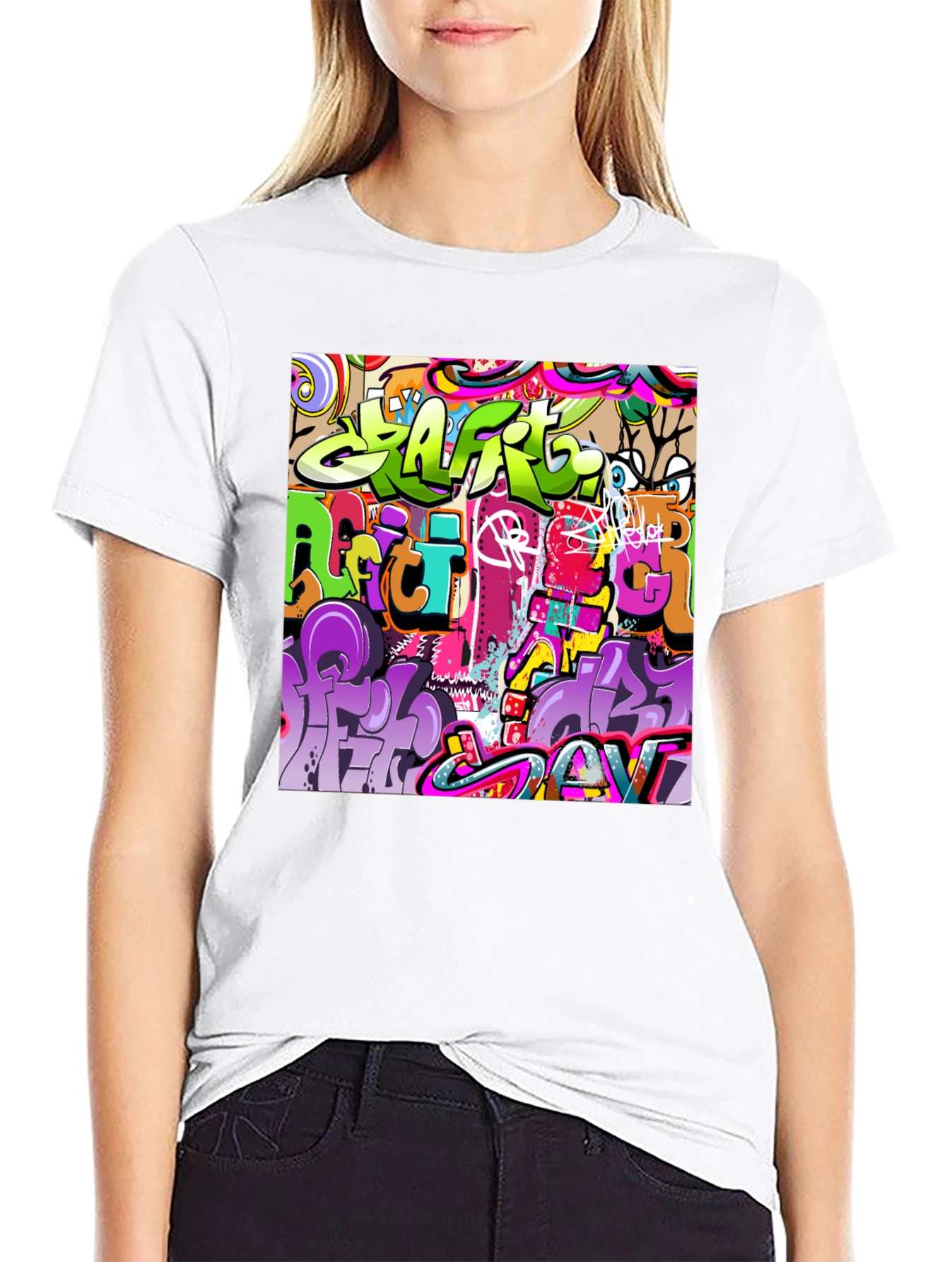 Graffiti Art T-Shirt - Urban Streetwear Style