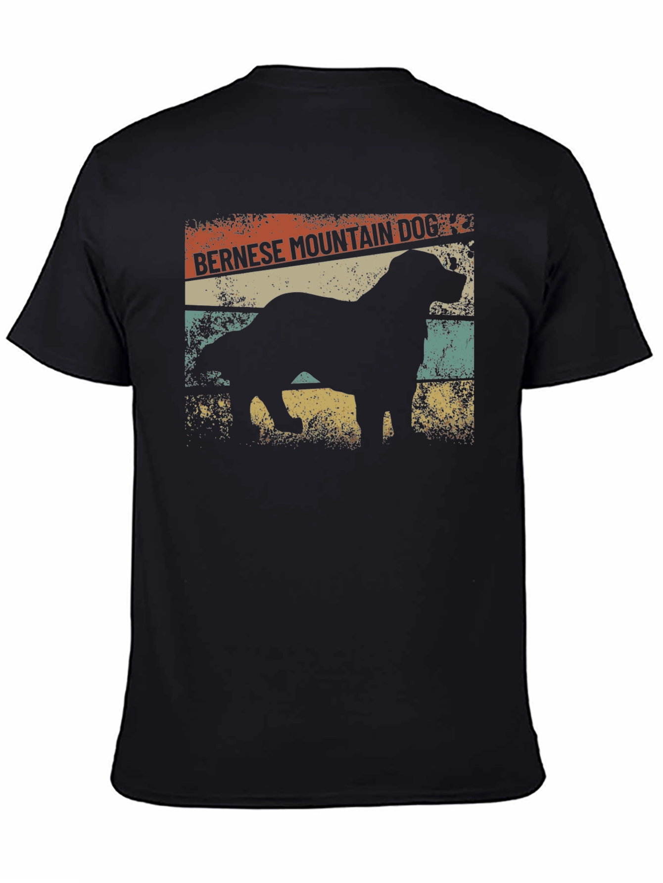 Bernese Mountain Dog Retro T-Shirt
