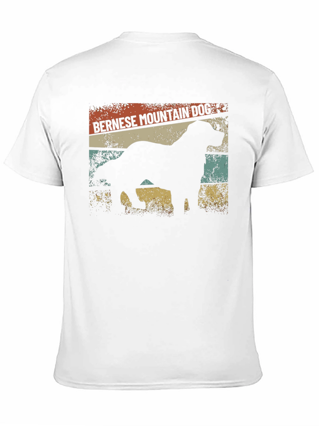 Bernese Mountain Dog Retro T-Shirt
