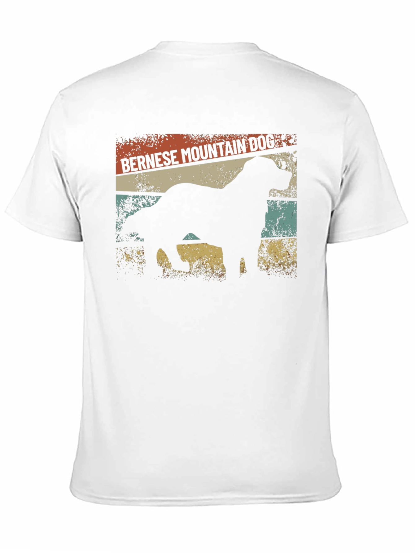 Bernese Mountain Dog Retro T-Shirt