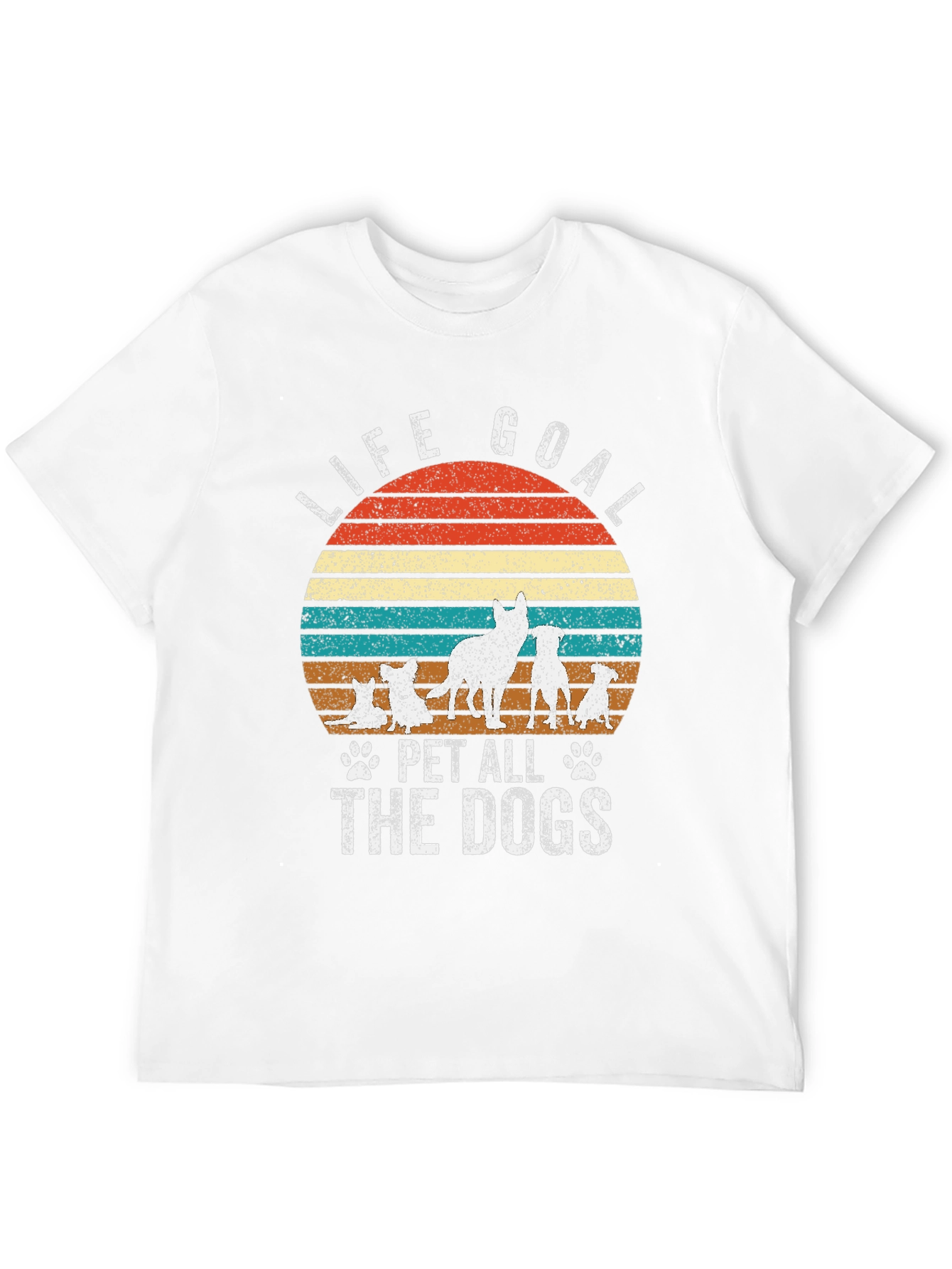 Life Goal Pet All The Dogs T-Shirt
