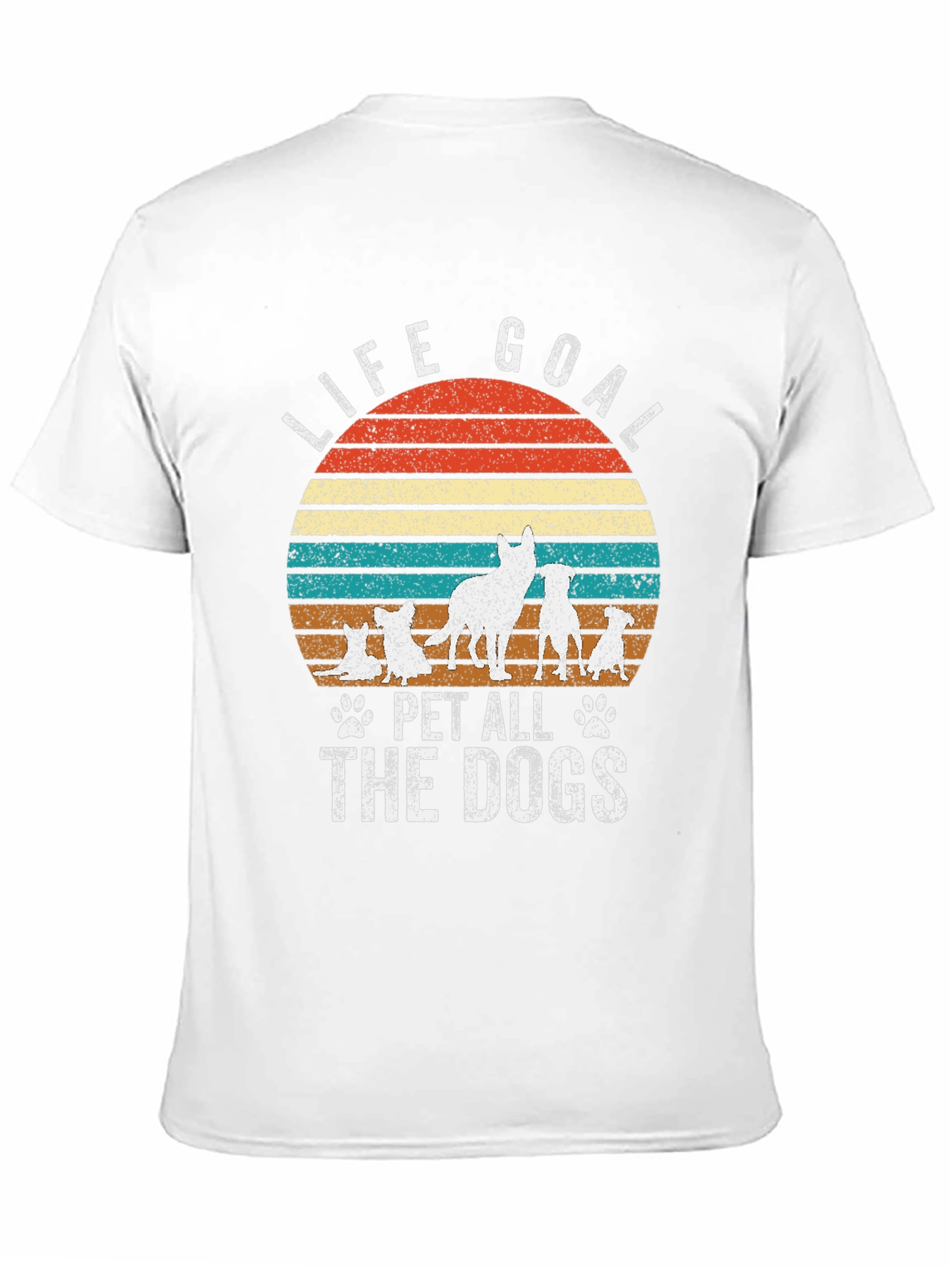 Life Goal Pet All The Dogs T-Shirt