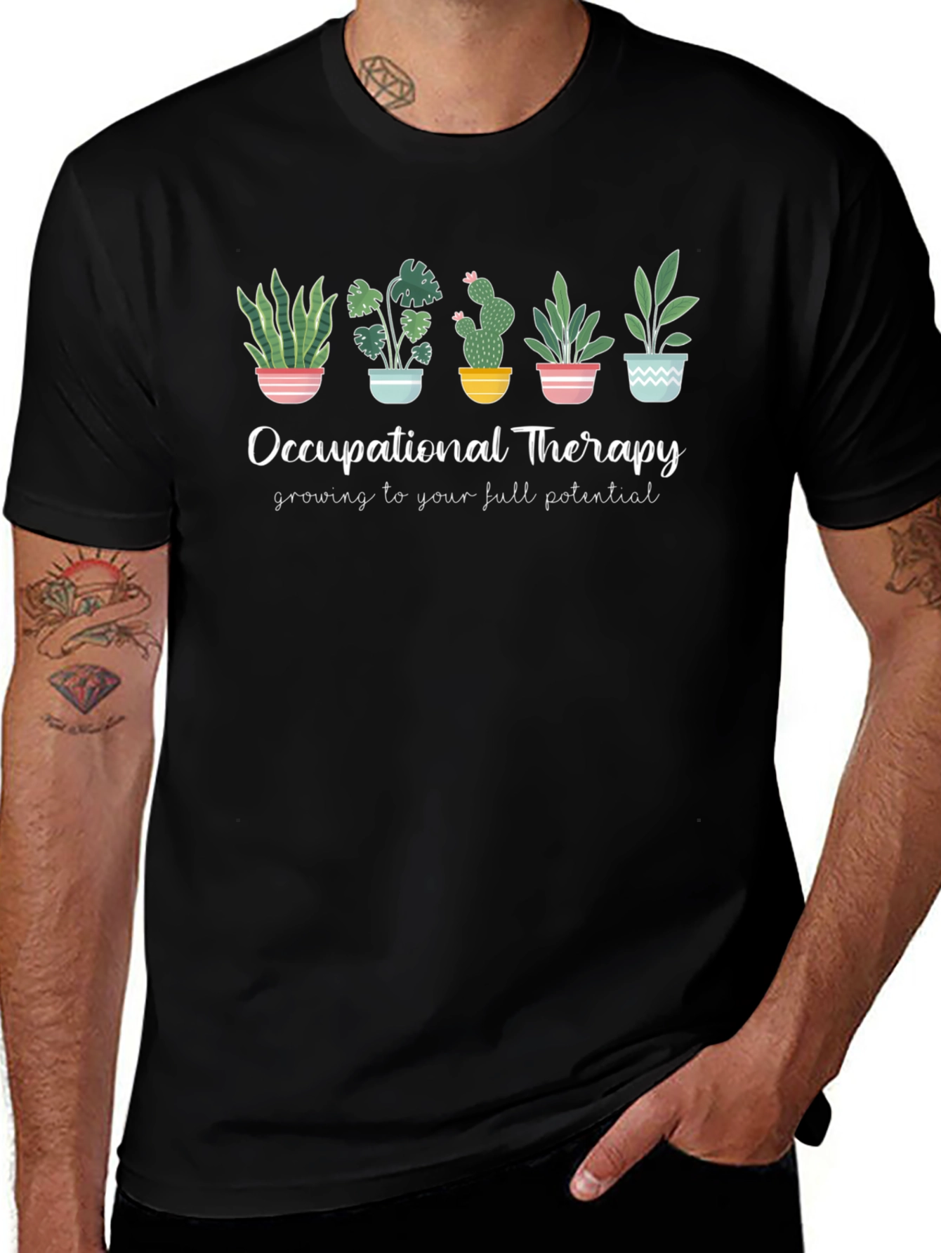 Occupational Therapy Plant T-Shirt - Growing Potential