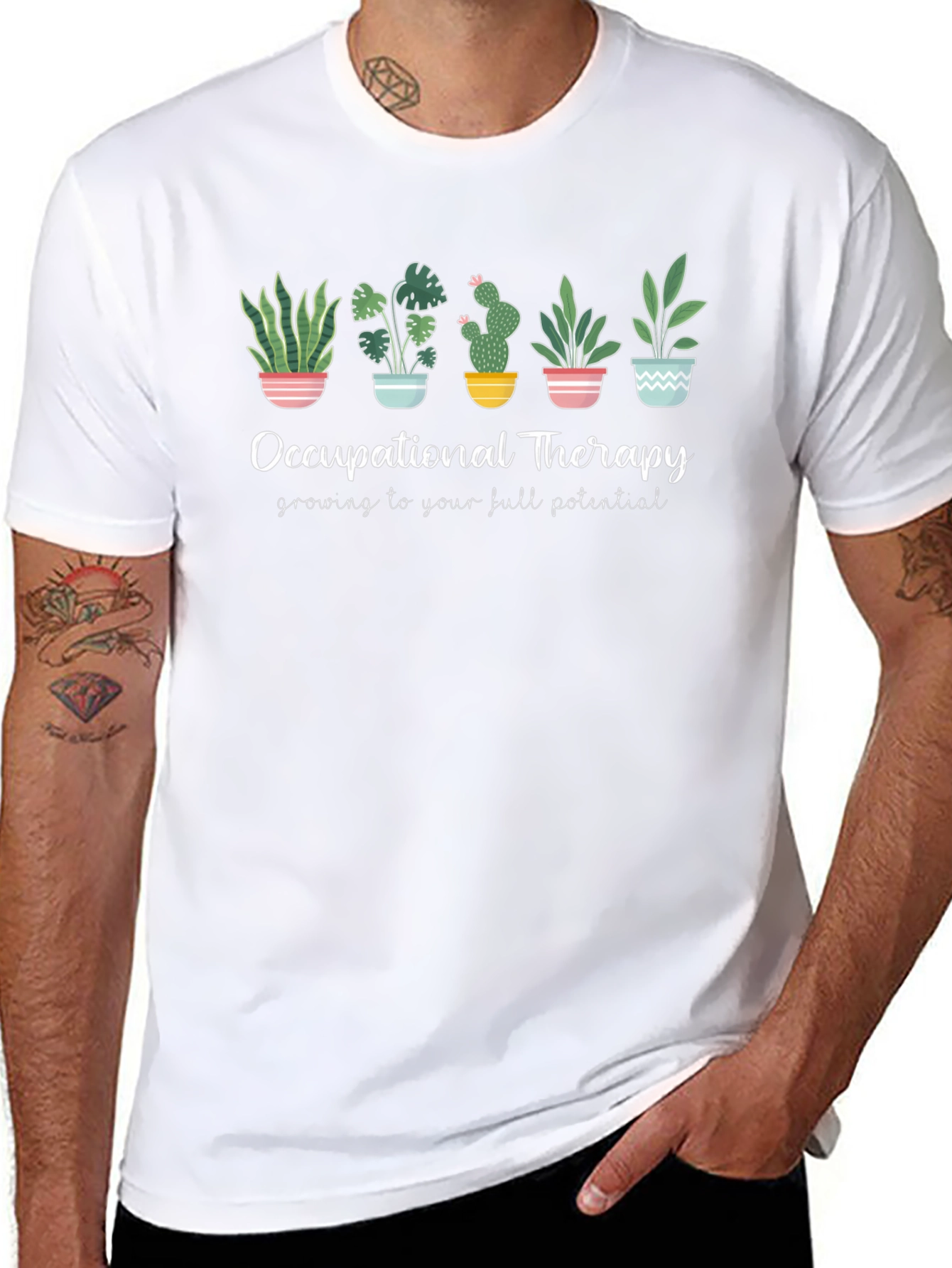Occupational Therapy Plant T-Shirt - Growing Potential