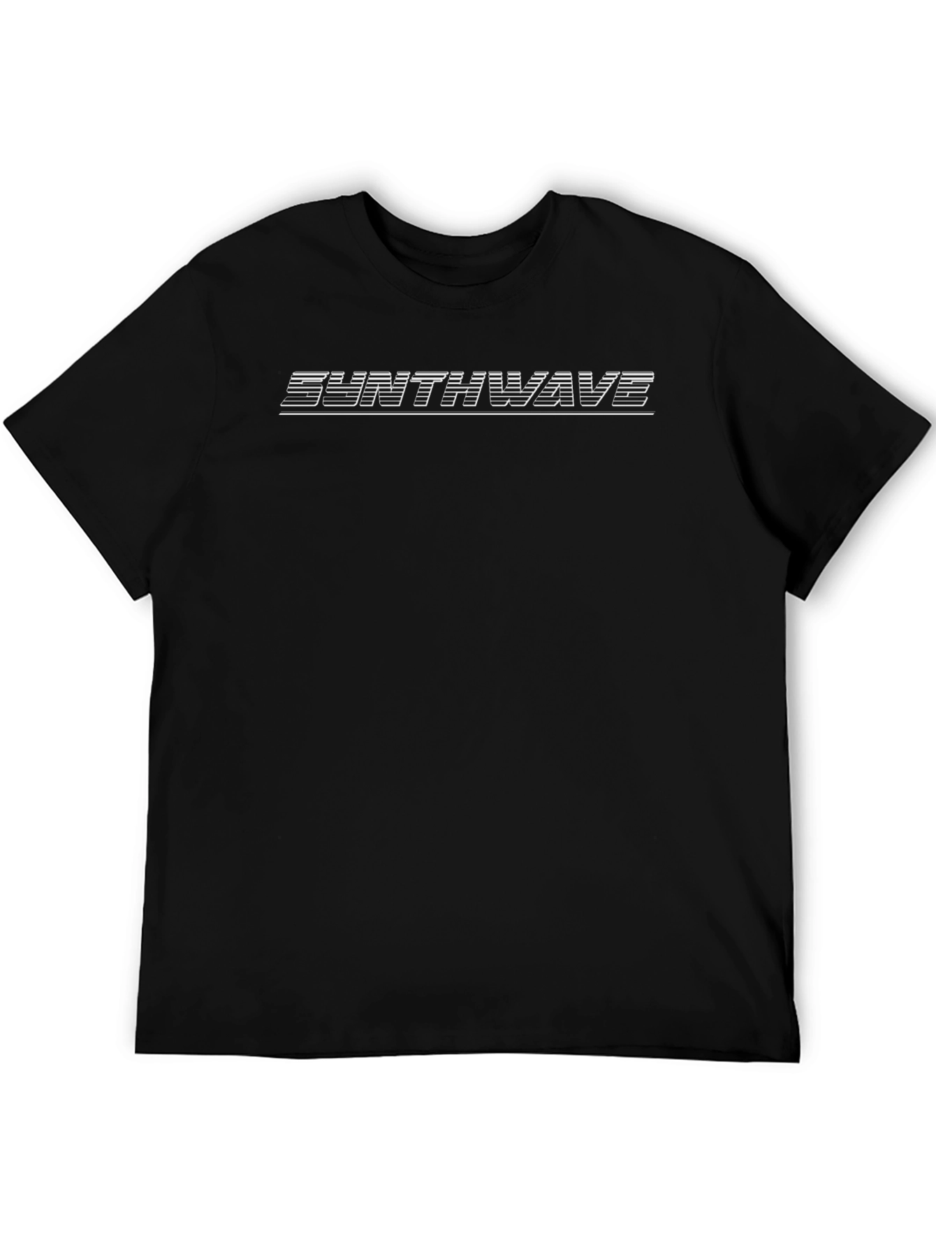 Synthwave Graphic Tee - Retro Music Style T-Shirt