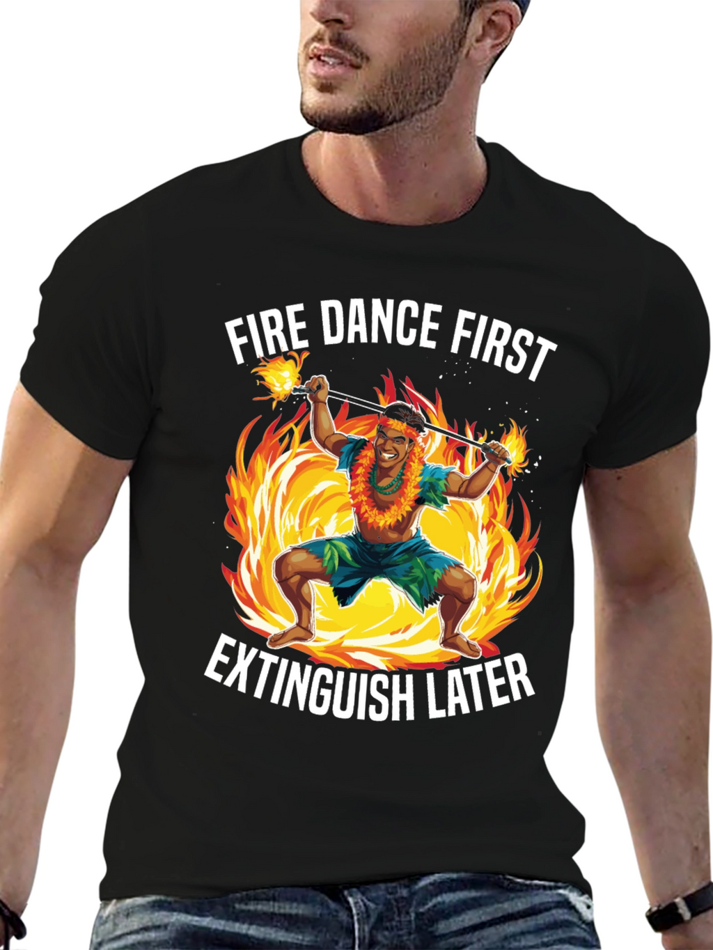 Fire Dance T-Shirt - Extinguish Later Tee