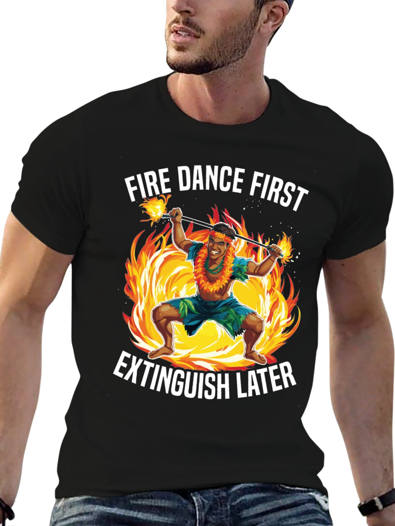 Fire Dance T-Shirt - Extinguish Later Tee