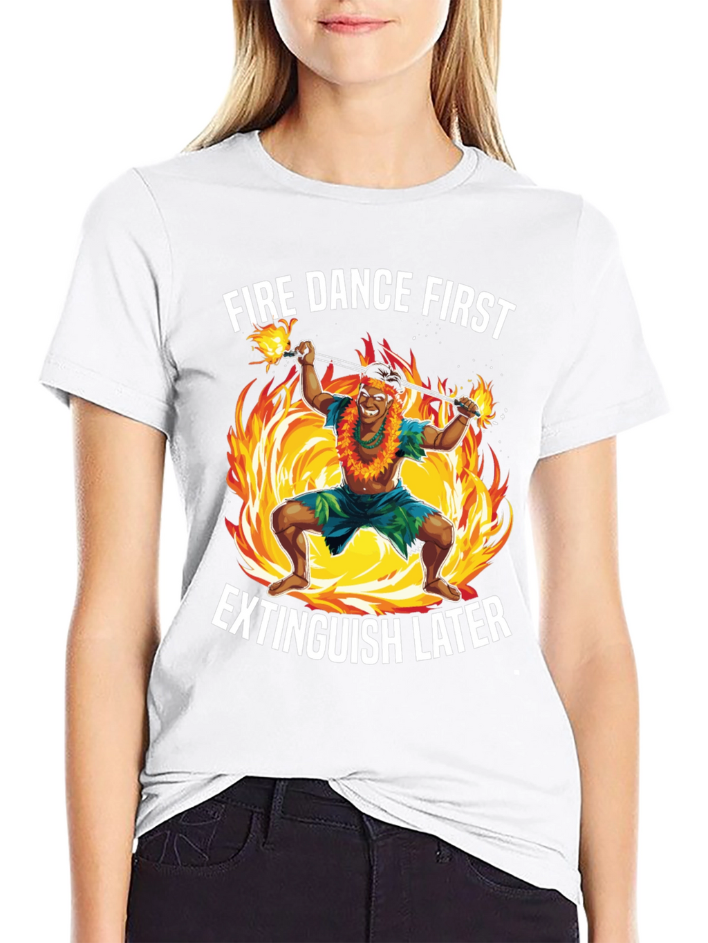 Fire Dance T-Shirt - Extinguish Later Tee