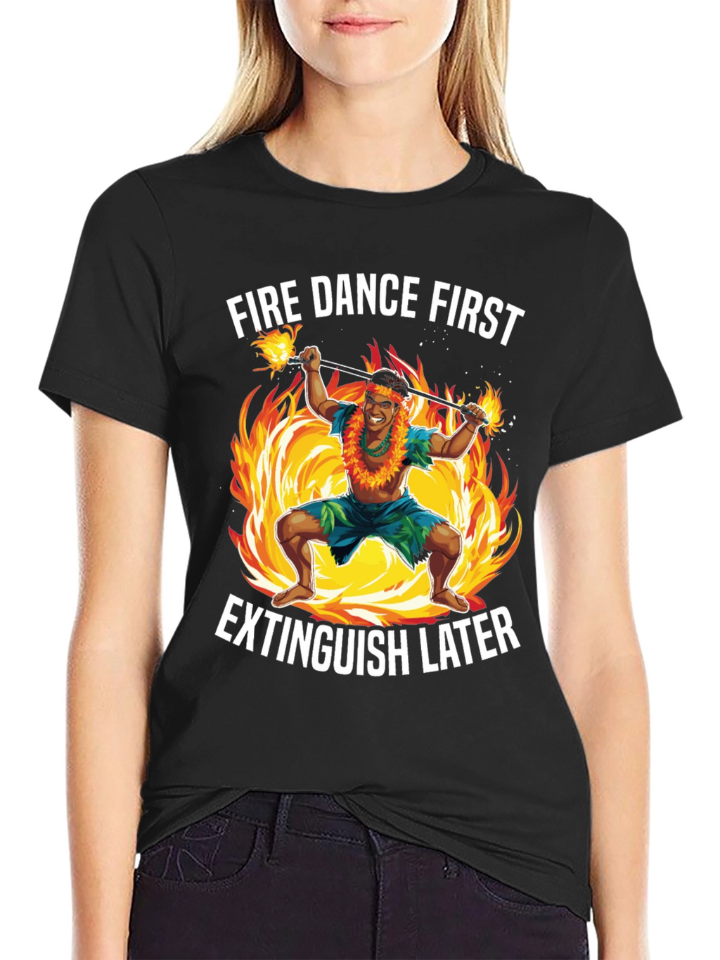 Fire Dance T-Shirt - Extinguish Later Tee
