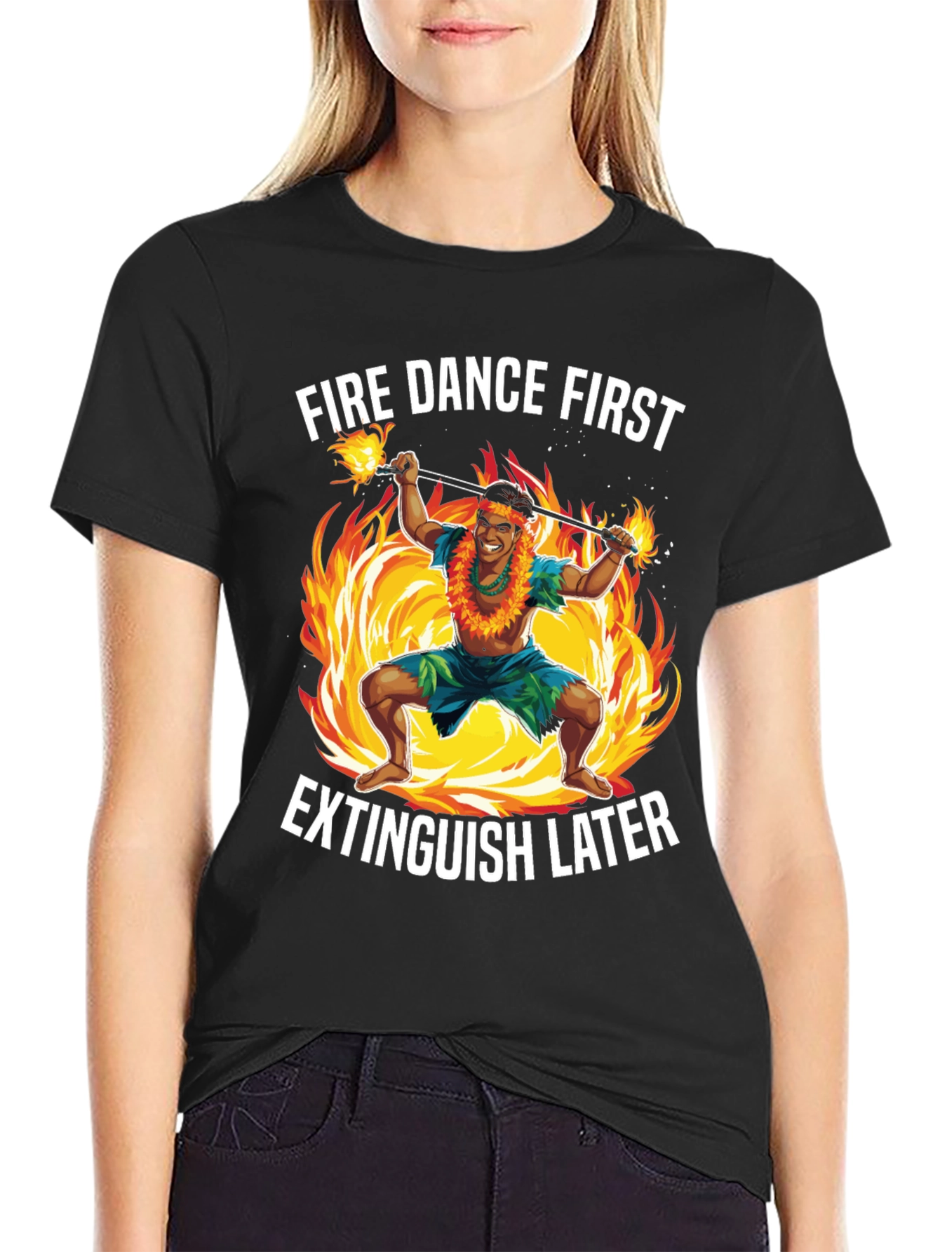 Fire Dance T-Shirt - Extinguish Later Tee
