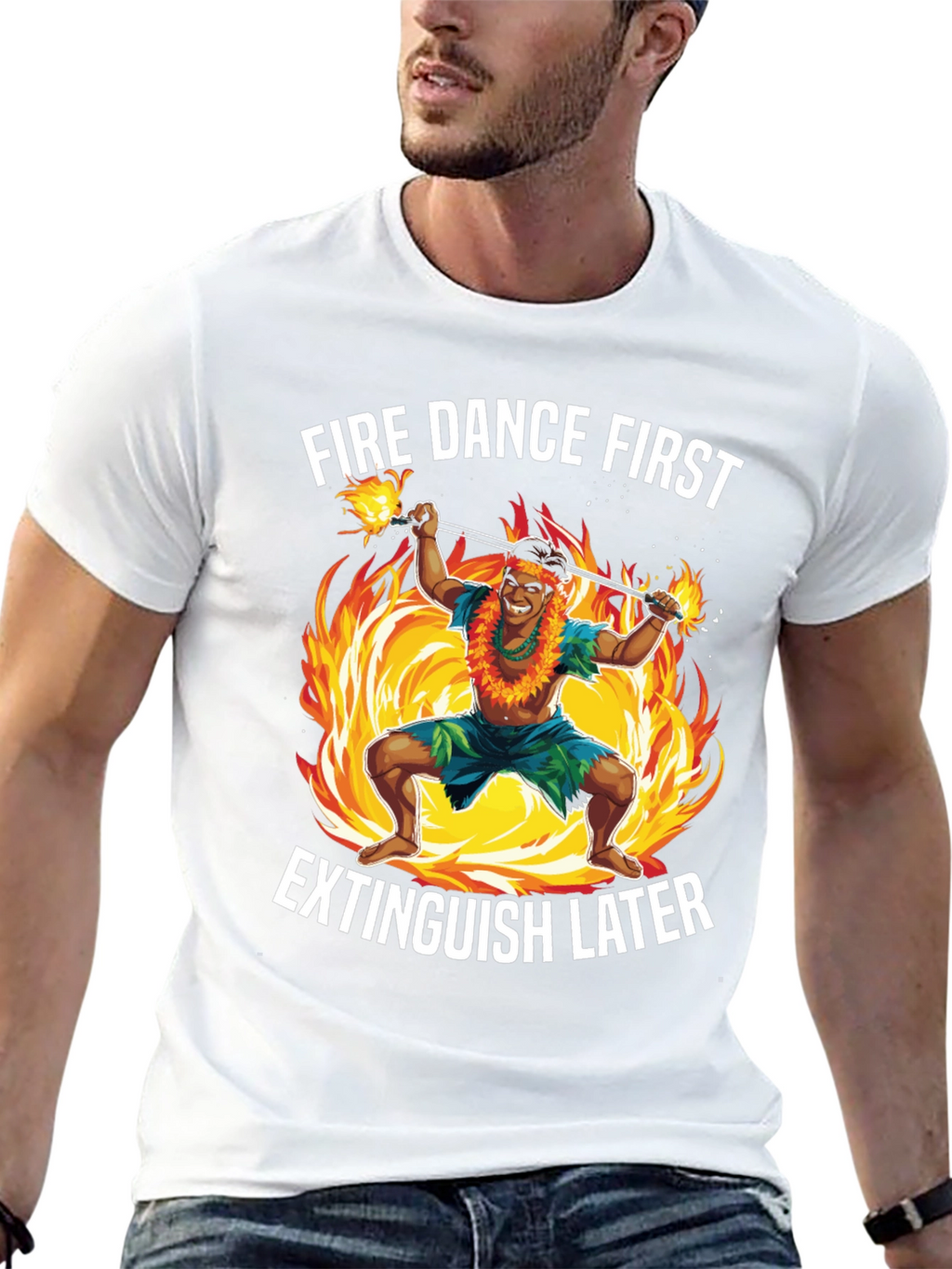 Fire Dance T-Shirt - Extinguish Later Tee