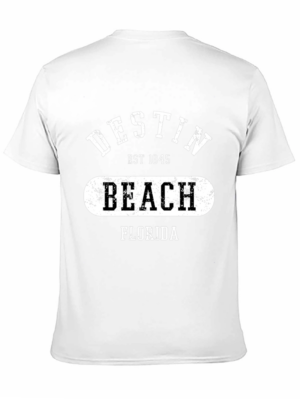 Destin Beach Florida Black T-Shirt