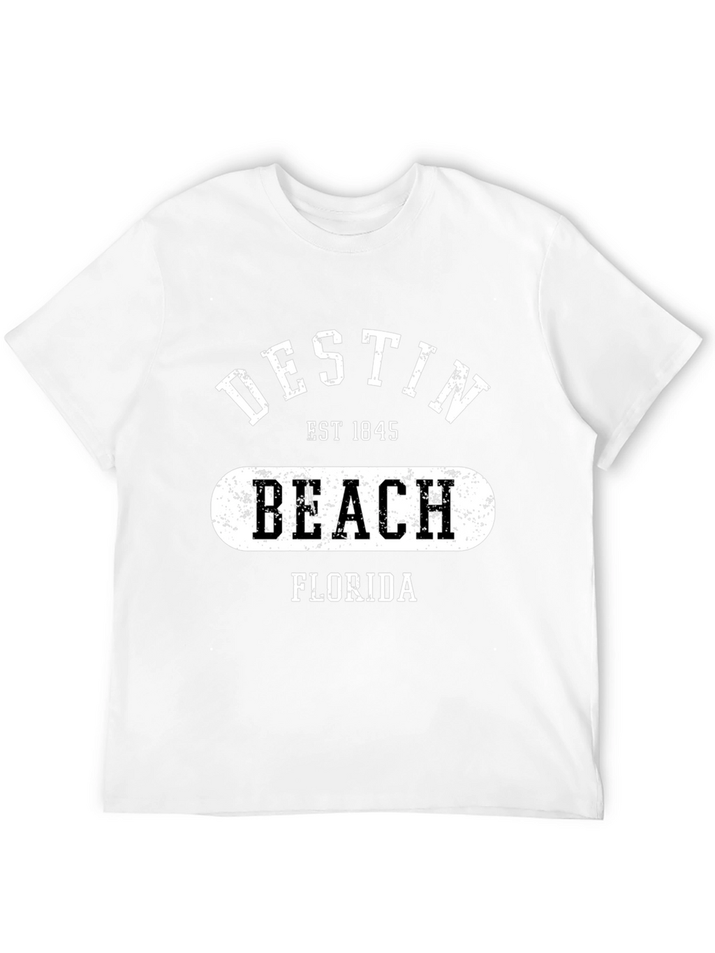 Destin Beach Florida Black T-Shirt